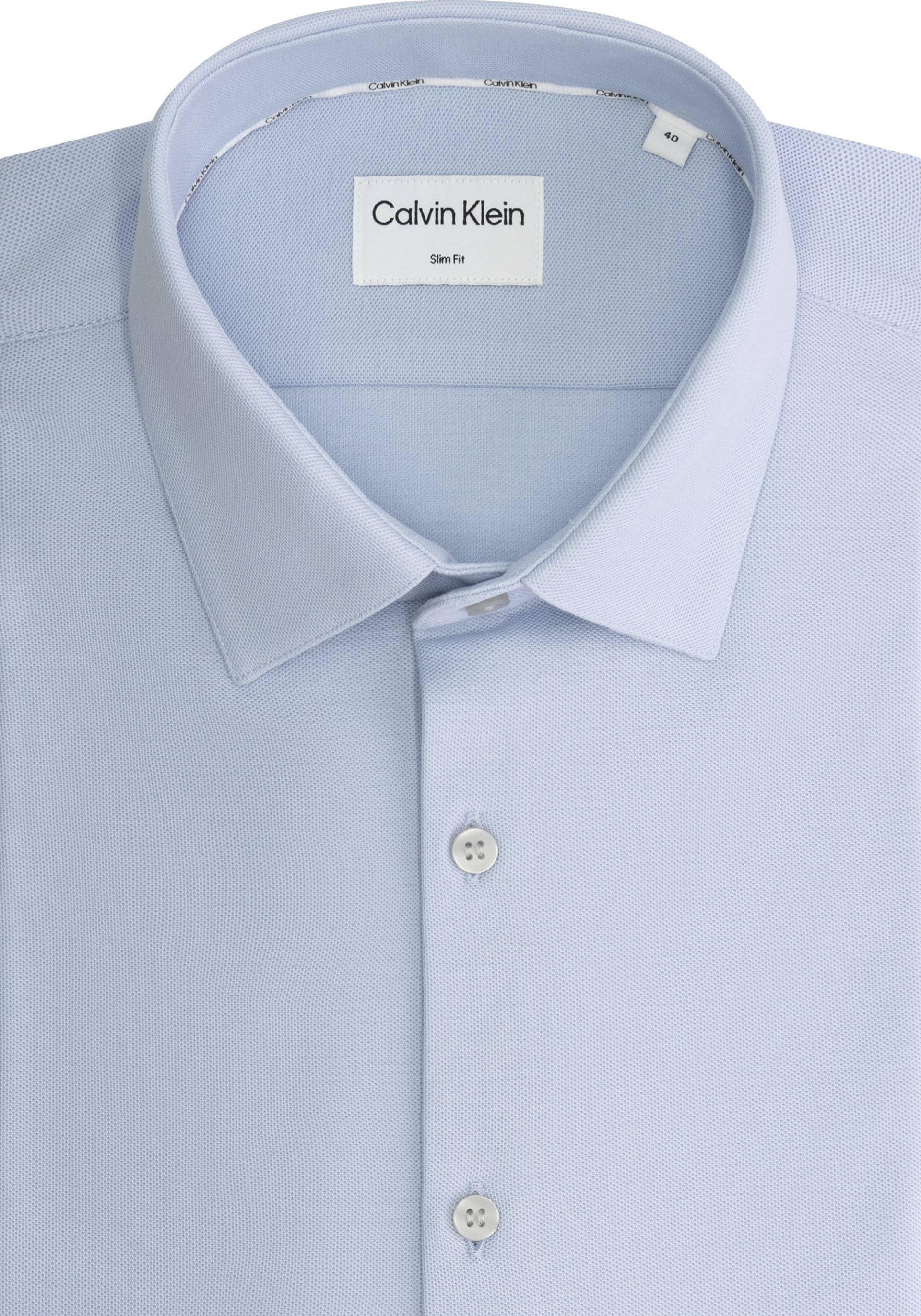 Calvin Klein Langarmhemd »STRETCH PIQUE SOLID SLIM SHIRT« Calvin Klein Langarmhemd »STRETCH PIQUE SOLID SLIM SHIRT« von Calvin Klein