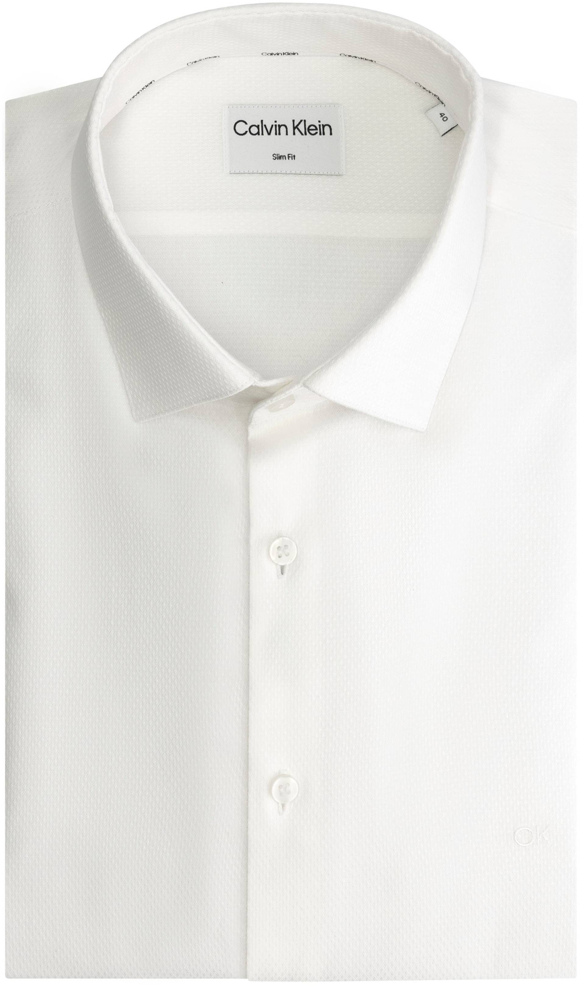 Calvin Klein Langarmhemd »STRUCTURE EASY CARE SLIM SHIRT« von Calvin Klein