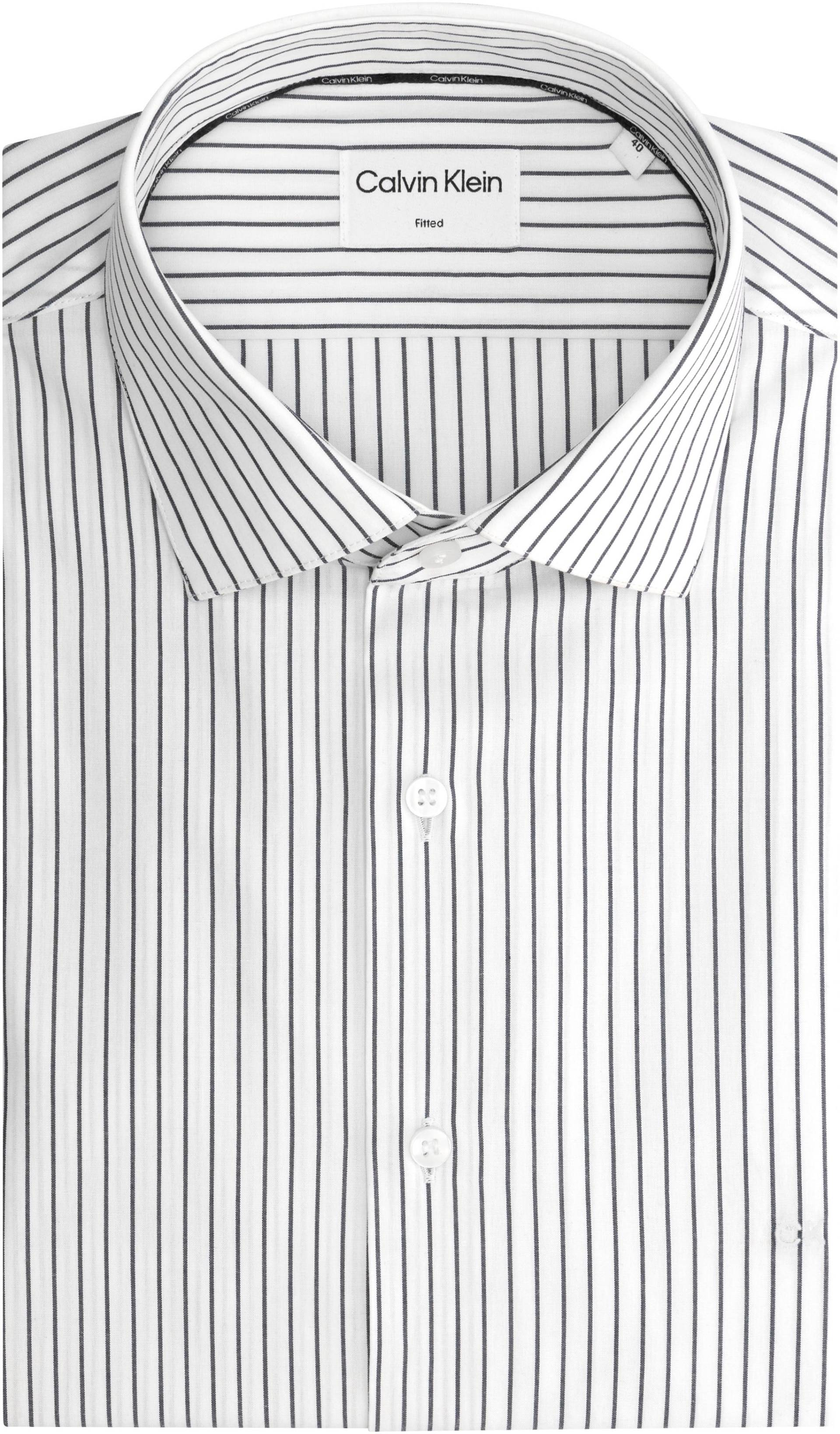 Calvin Klein Langarmhemd »THERMO TECH STRIPE FITTED SHIRT« von Calvin Klein