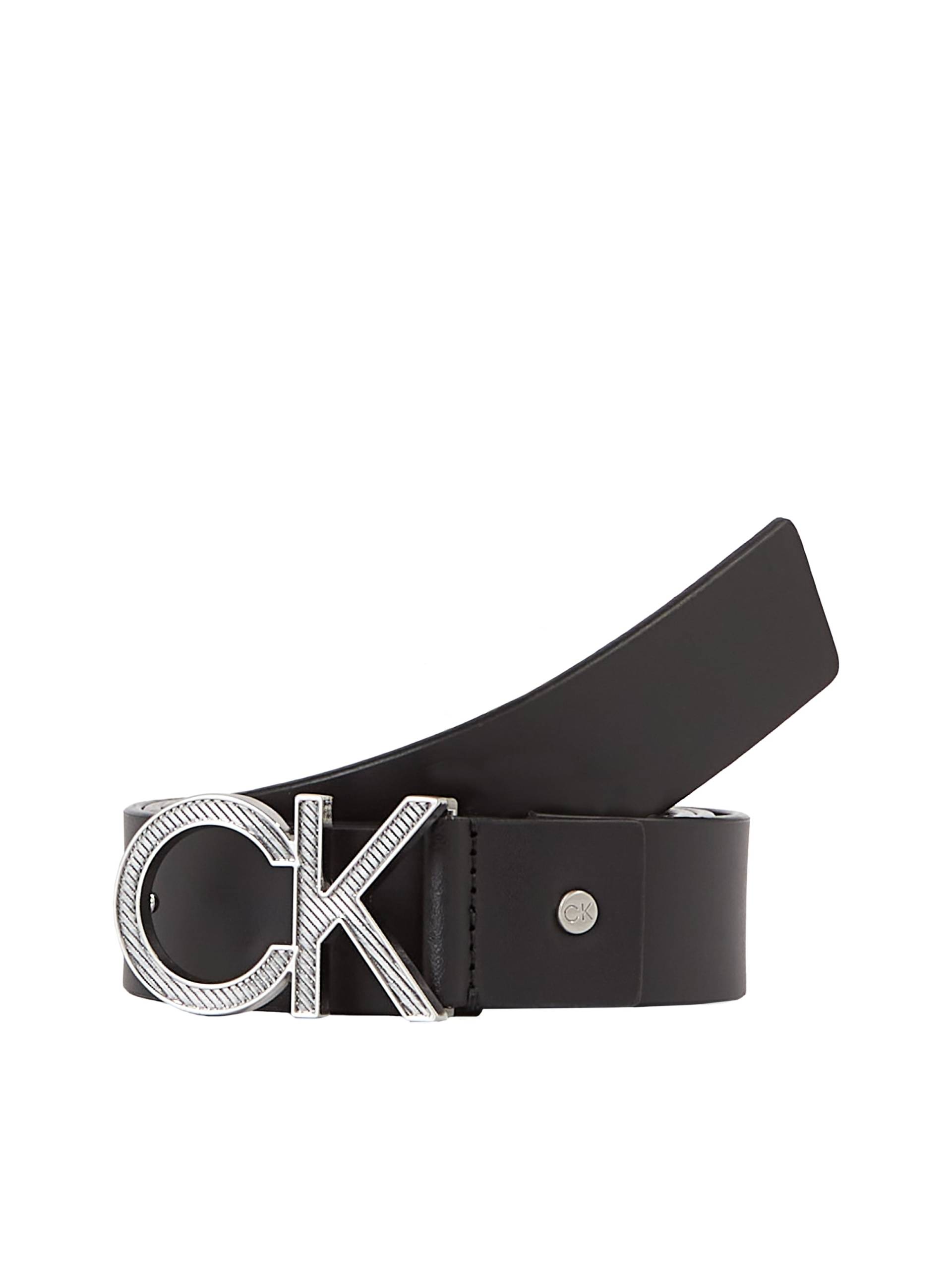 Calvin Klein Ledergürtel »ADJ CK METAL DIAGONAL 35MM« von Calvin Klein