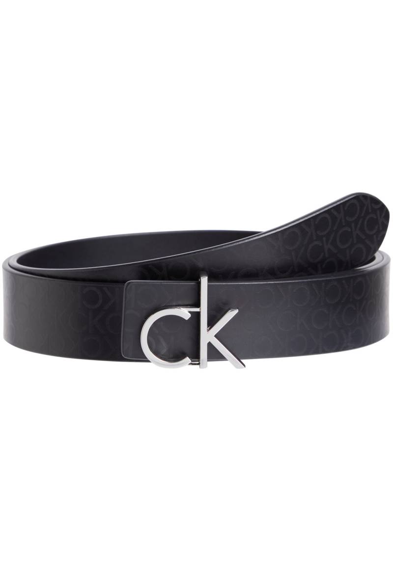 Calvin Klein Ledergürtel »CK LOGO REVERSIBLE BELT 3.0«, mit Logoprägung als Schliesse von Calvin Klein