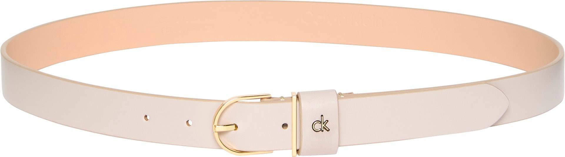 Calvin Klein Ledergürtel »CK METAL LOOP ROUND BUCKLE 25MM«, Grössenverstellbar Calvin Klein Ledergürtel »CK METAL LOOP ROUND BUCKLE 25MM«, Grössenverstellbar von Calvin Klein