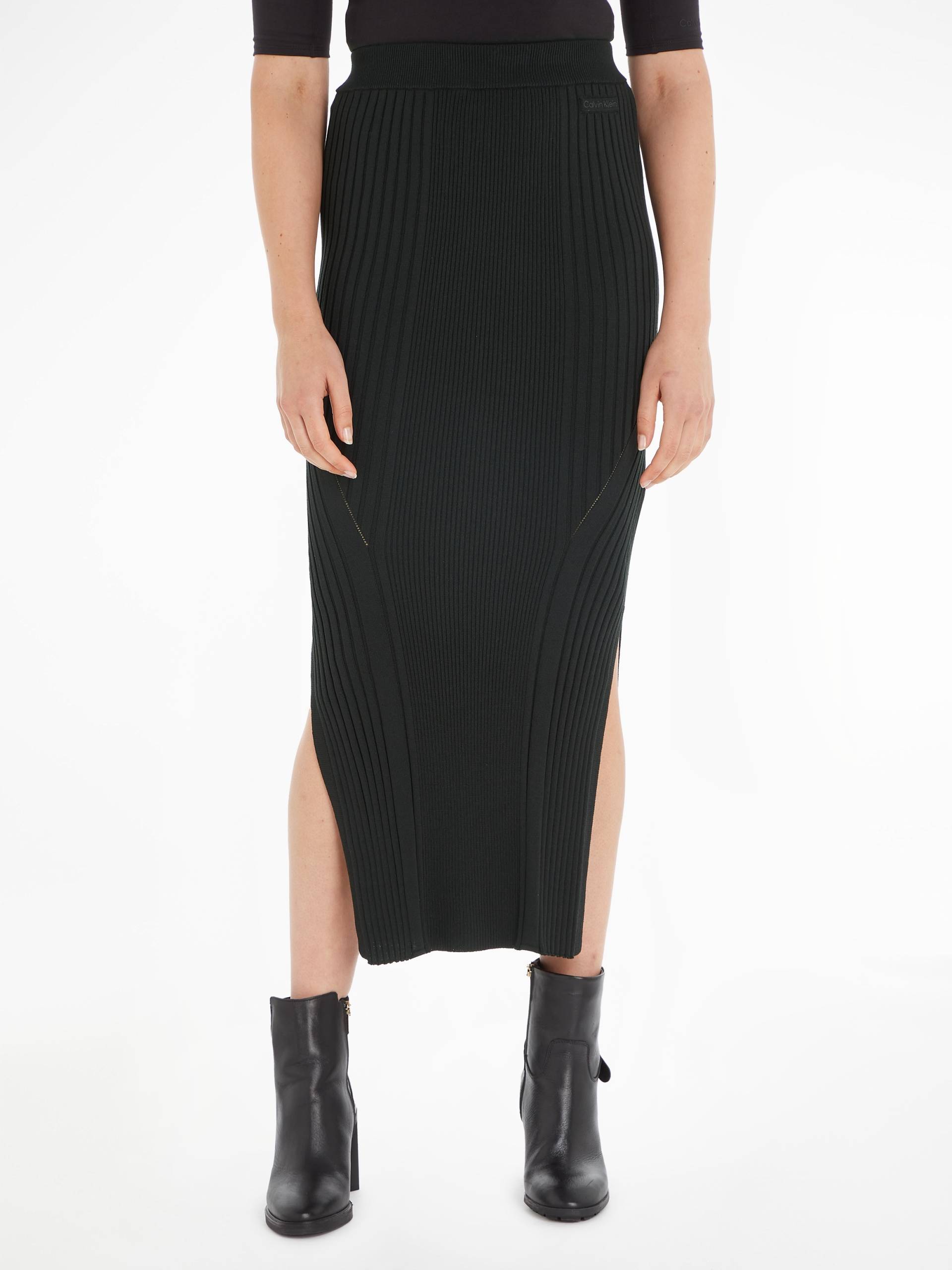 Calvin Klein Maxirock »ICONIC RIB MAXI SKIRT« von Calvin Klein