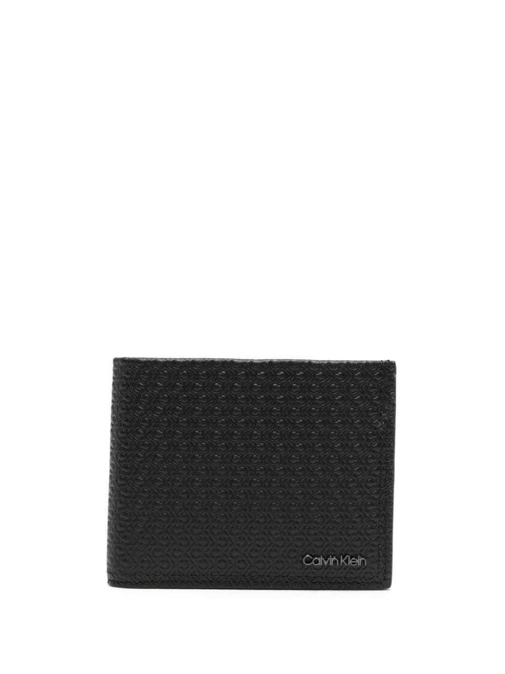 Calvin Klein Minimalism 5cc bi-fold wallet - Black von Calvin Klein