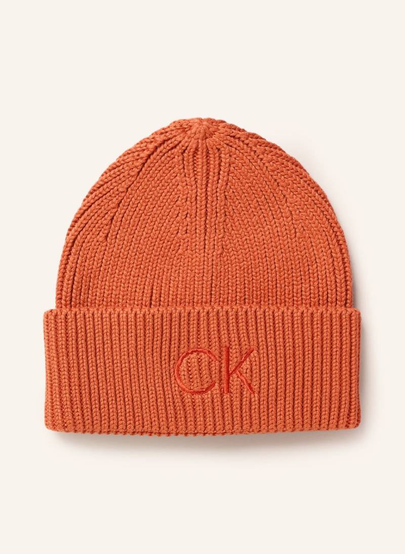 Calvin Klein Mütze orange von Calvin Klein