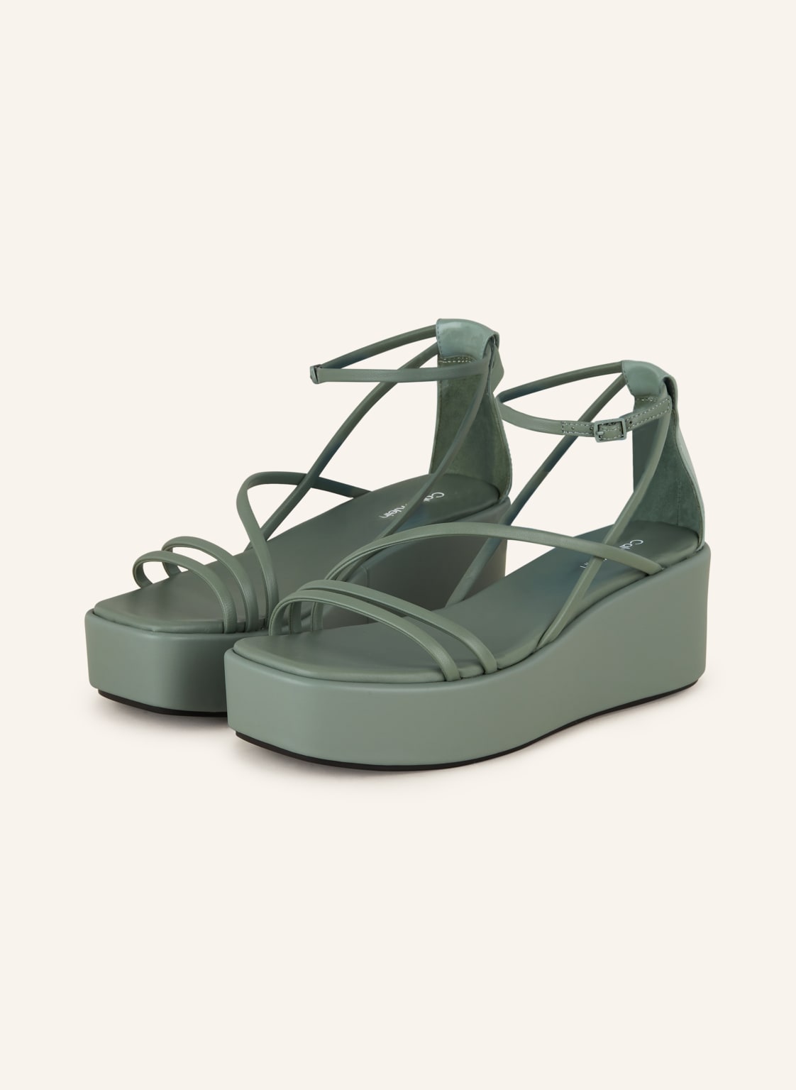 Calvin Klein Plateau-Wedges gruen von Calvin Klein