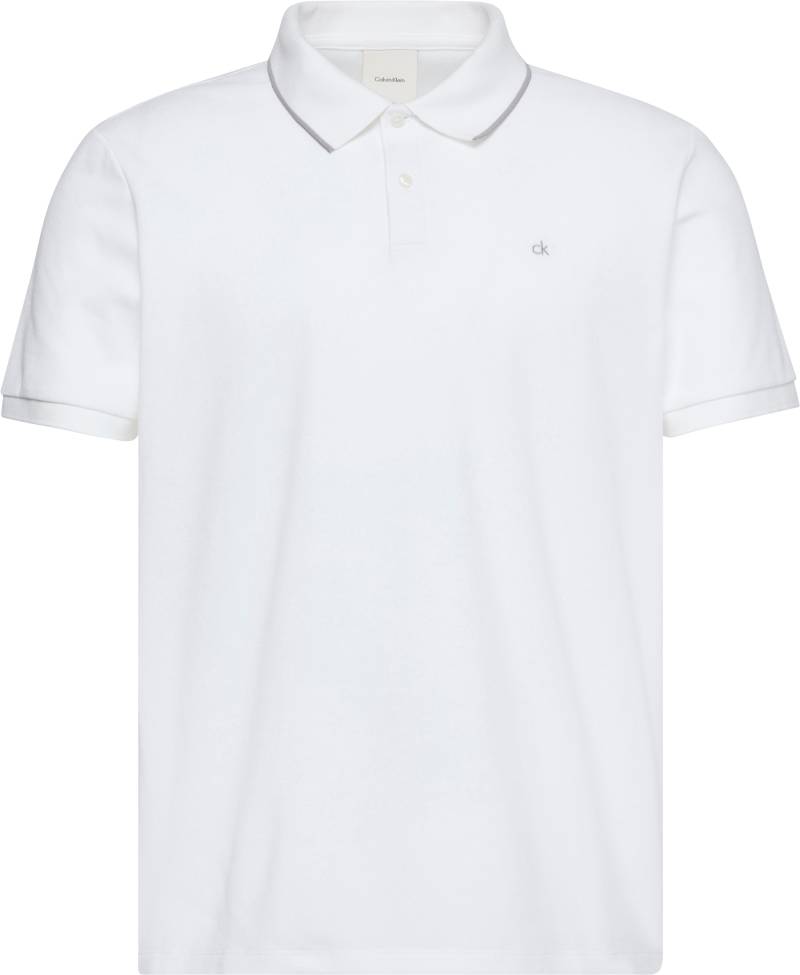 Calvin Klein Poloshirt »SS RFND PQ TPPD CLSS«, Mit Rundhalsausschnitt von Calvin Klein