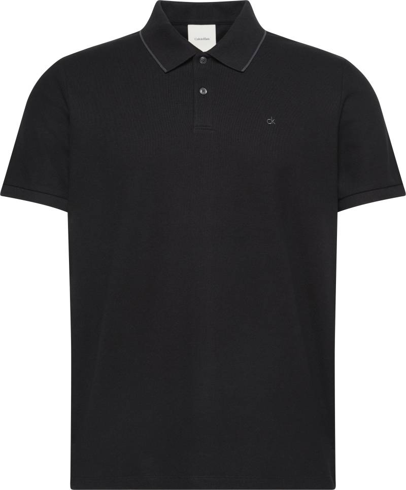 Calvin Klein Poloshirt »SS RFND PQ TPPD CLSS«, Mit Rundhalsausschnitt von Calvin Klein