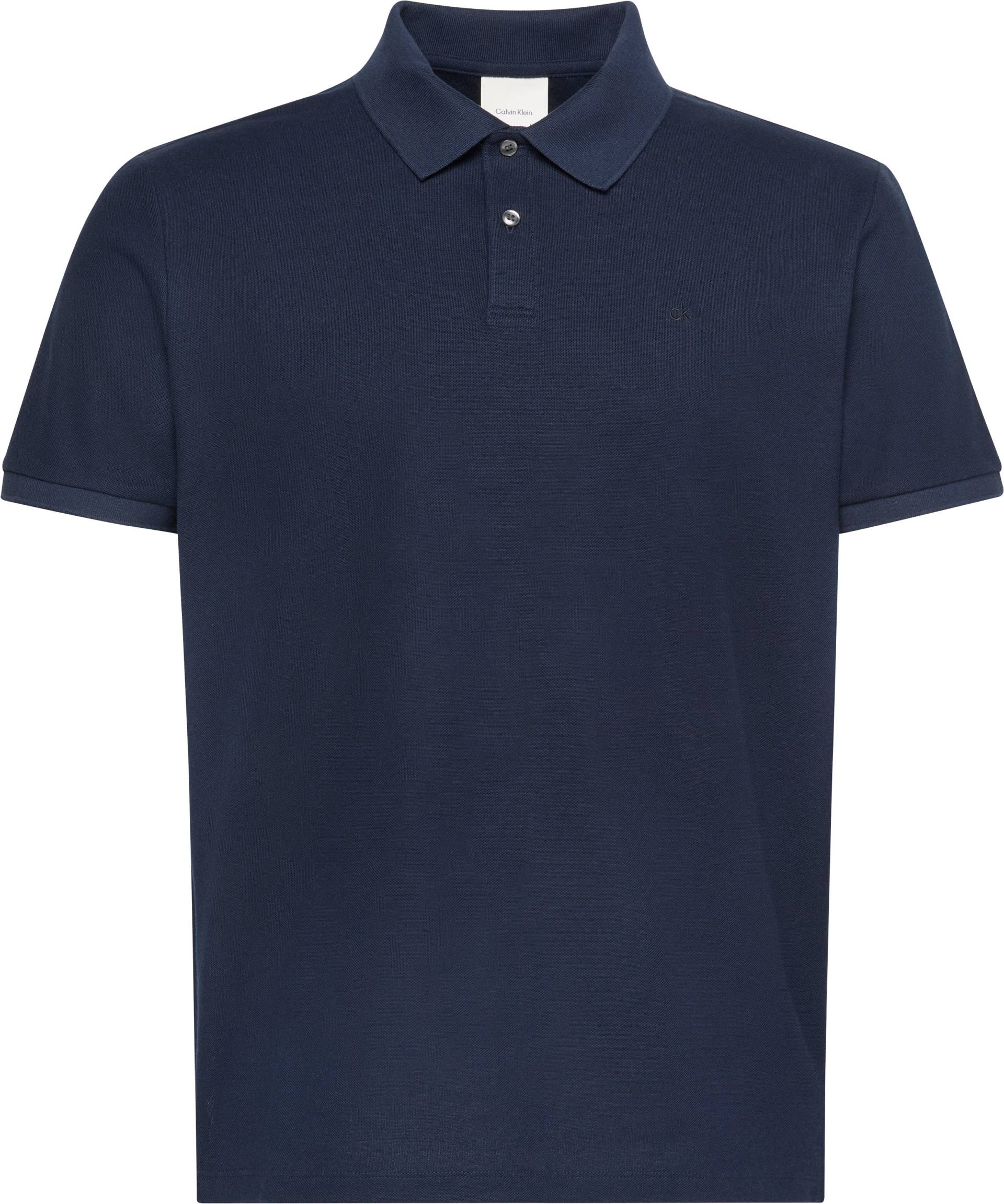 Calvin Klein Poloshirt »SS RFND PQ TPPD CLSS«, Mit Rundhalsausschnitt Calvin Klein Poloshirt »SS RFND PQ TPPD CLSS«, Mit Rundhalsausschnitt von Calvin Klein