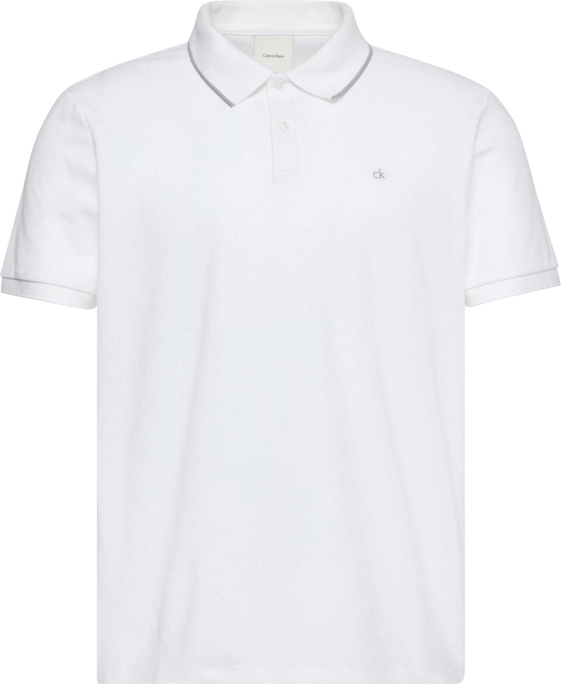 Calvin Klein Poloshirt »SS RFND PQ TPPD CLSS«, Mit Rundhalsausschnitt von Calvin Klein