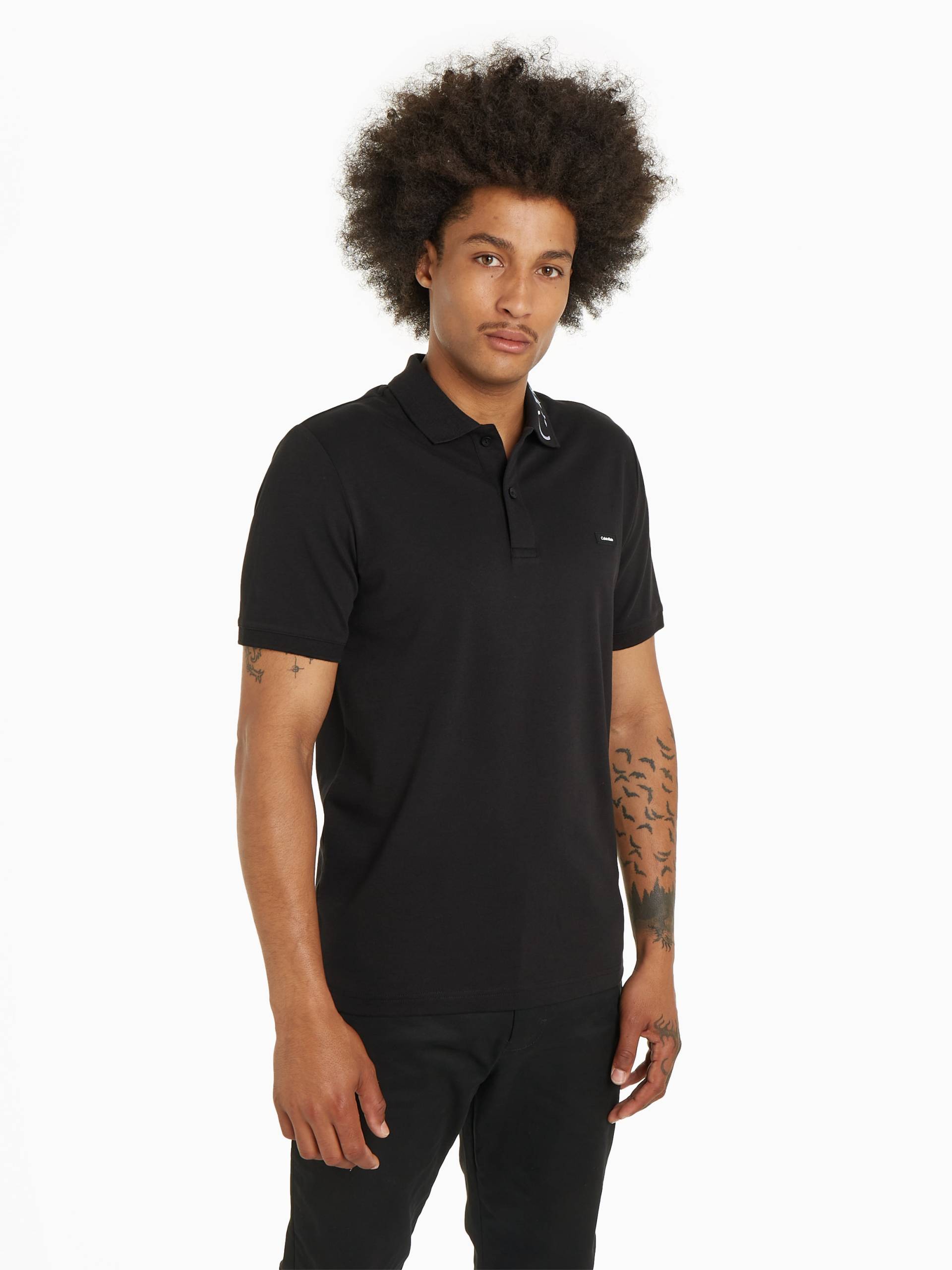 Calvin Klein Poloshirt »STRETCH PIQUE EMBROID LOGO POLO« von Calvin Klein