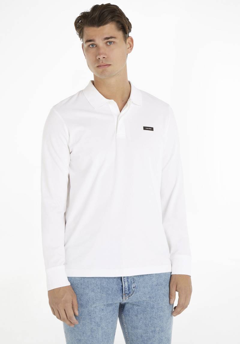 Calvin Klein Poloshirt »STRETCH PIQUE LS POLO« von Calvin Klein