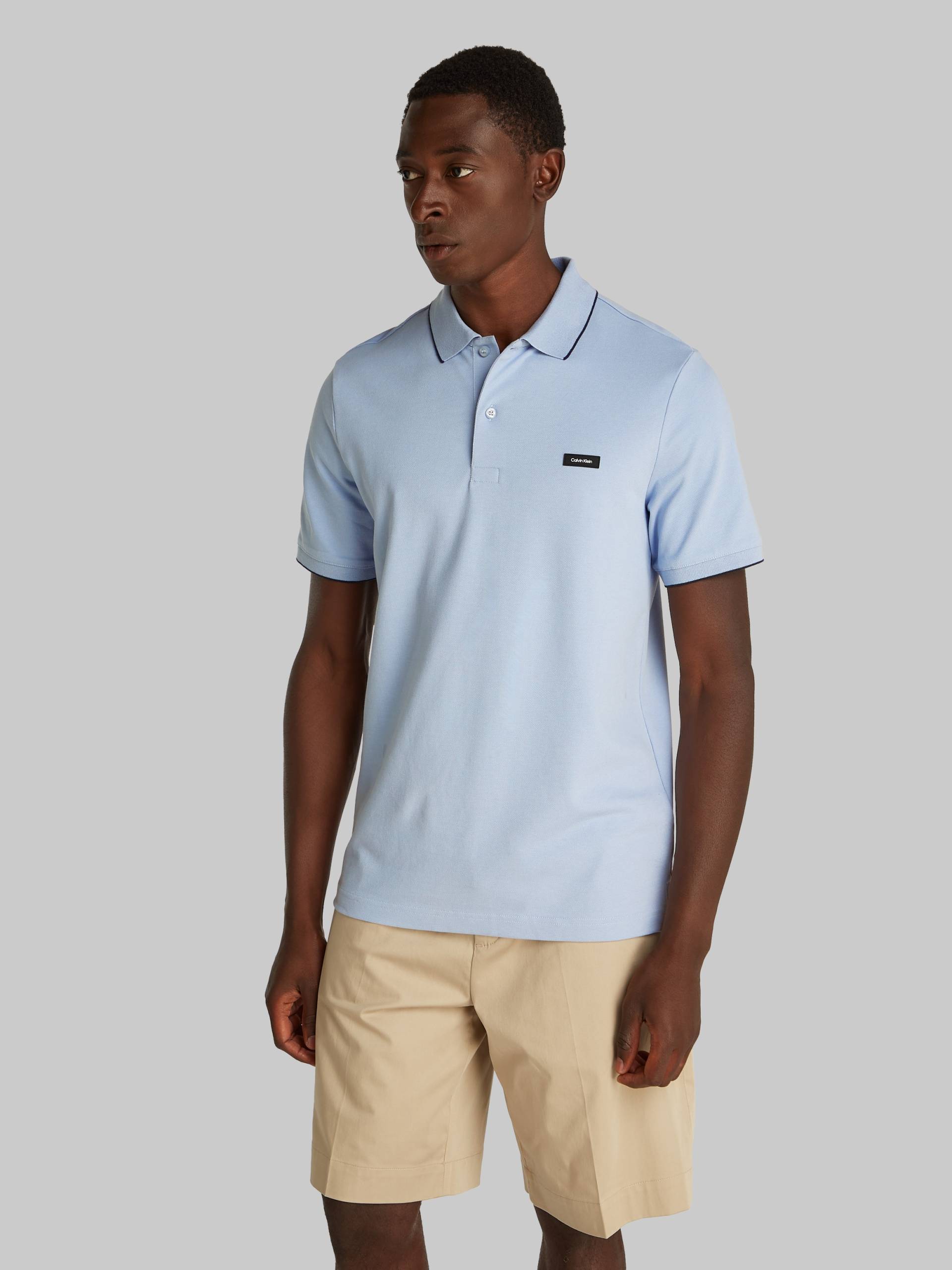 Calvin Klein Poloshirt »STRETCH PIQUE TIPPING POLO« Calvin Klein Poloshirt »STRETCH PIQUE TIPPING POLO« von Calvin Klein