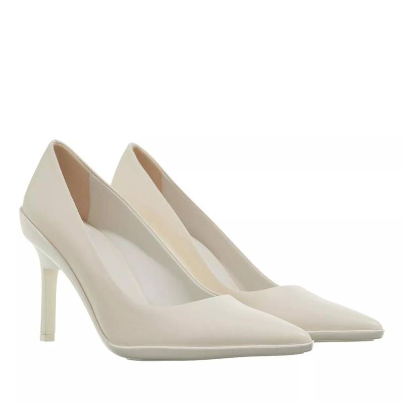 Calvin Klein Pumps & High Heels - Heel Pump 90 Leather - Gr. 39 (EU) - in Creme - für Damen von Calvin Klein