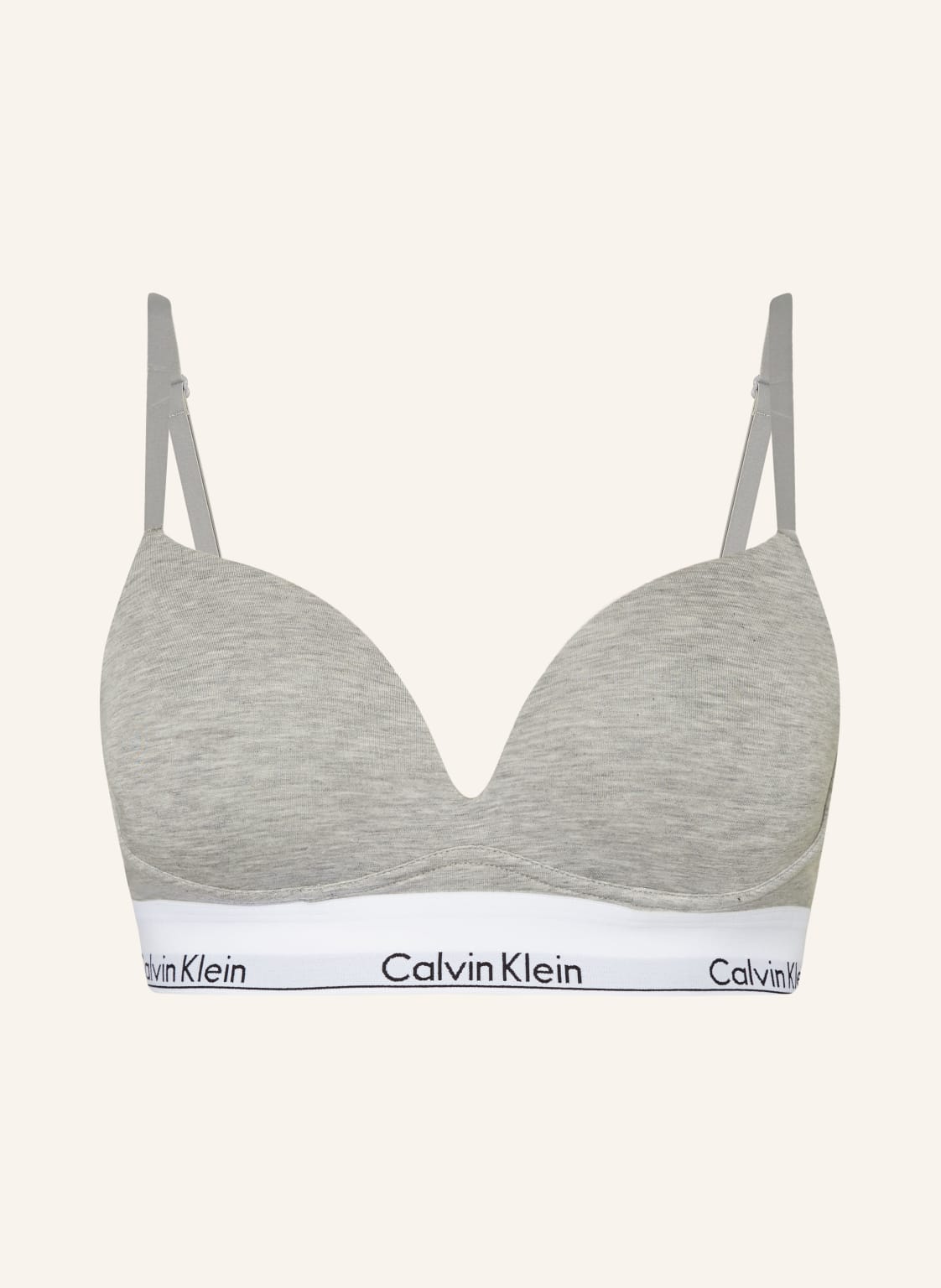 Calvin Klein Push-Up-Bh Modern Cotton grau von Calvin Klein