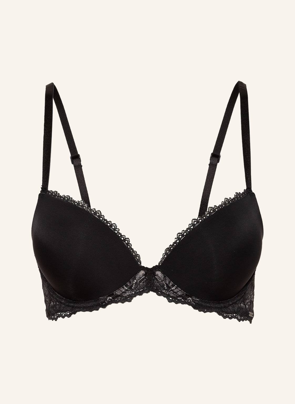 Calvin Klein Push-Up-Bh Seductive Comfort Light schwarz von Calvin Klein