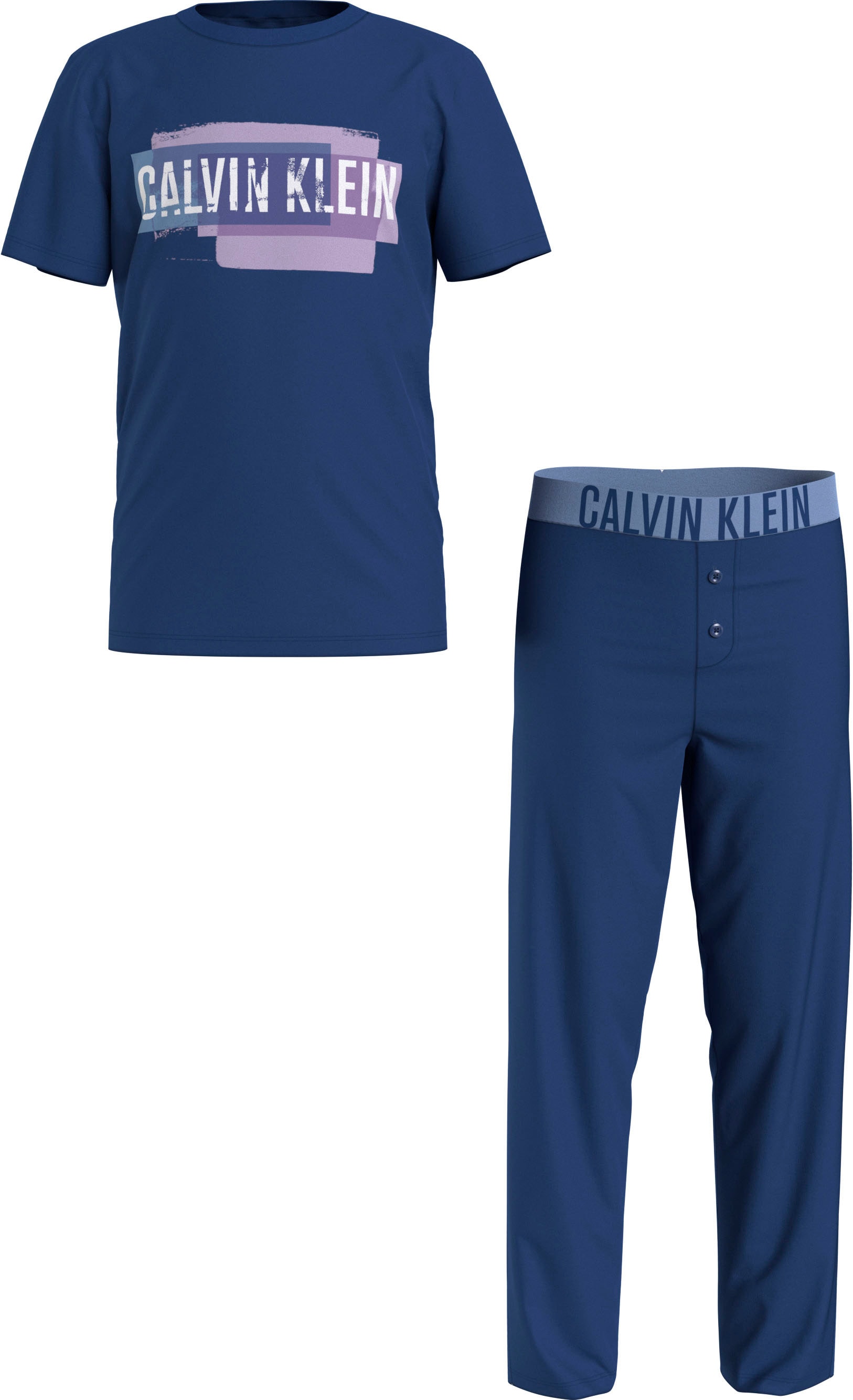 Calvin Klein Underwear Pyjama »KNIT PJ SET (SS+PANT)«, (2 tlg.) von Calvin Klein Underwear