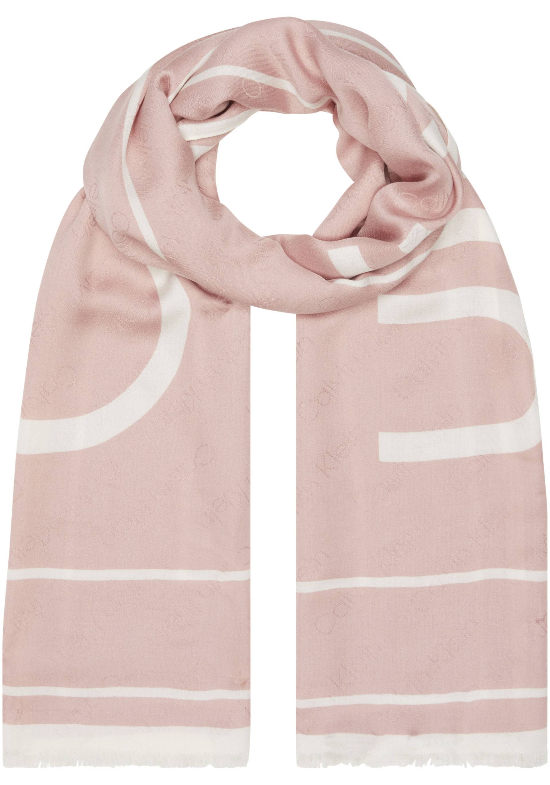 Calvin Klein Schal »LOGO JQ SCARF O/PRINT 70X180« von Calvin Klein