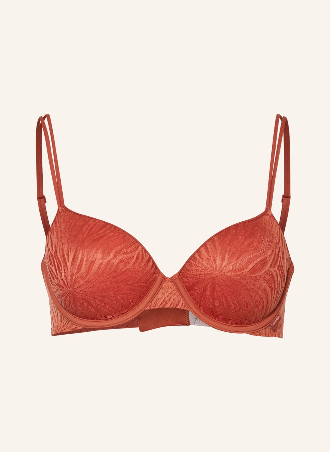 Calvin Klein Schalen-Bh Sheer Marquisette orange von Calvin Klein