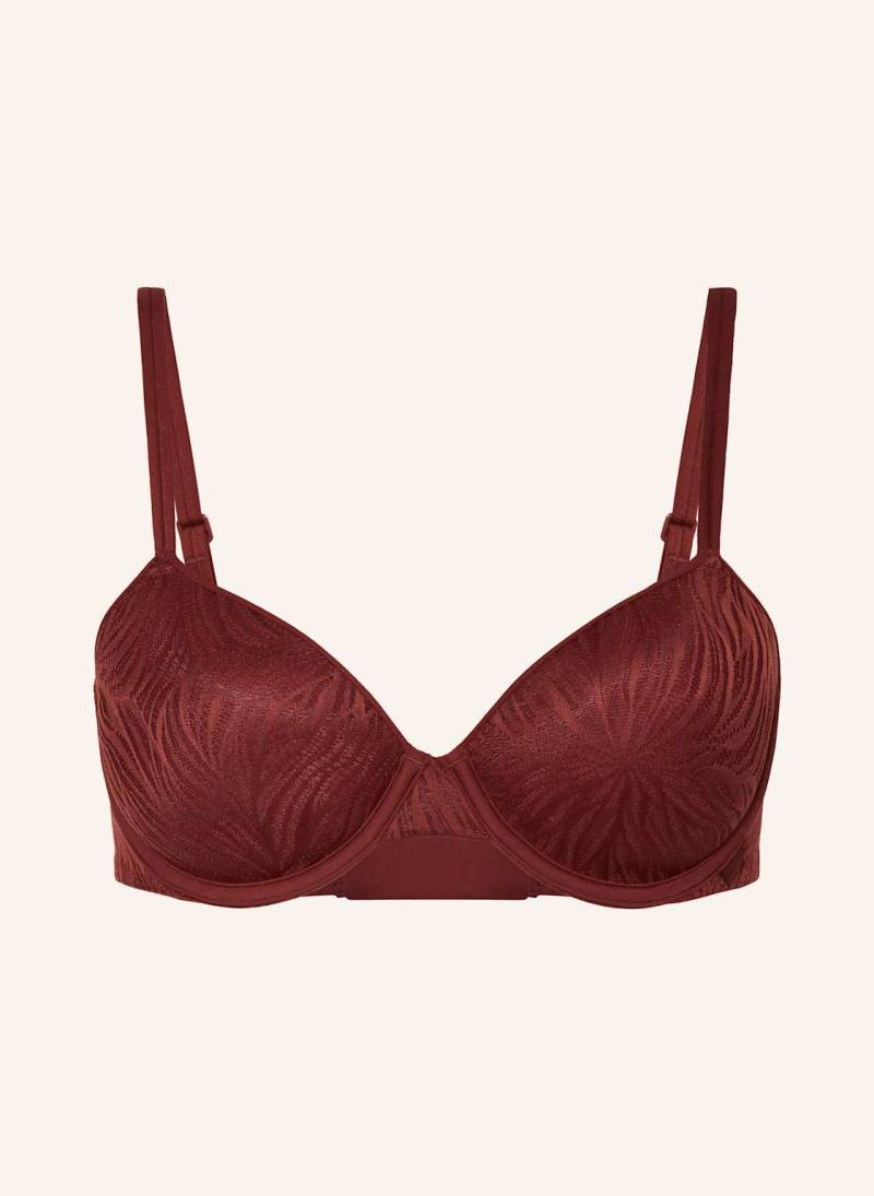Calvin Klein Schalen-Bh Sheer Marquisette rot von Calvin Klein