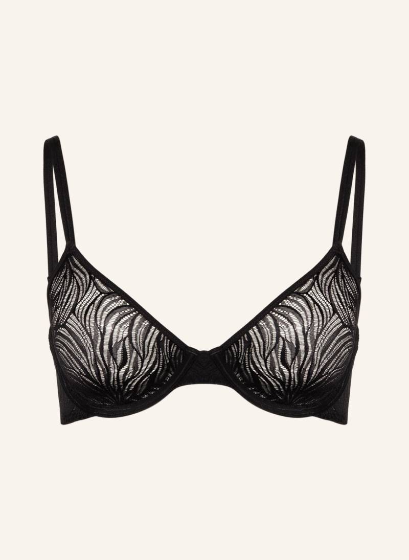 Calvin Klein Schalen-Bh Sheer Marquisette schwarz von Calvin Klein