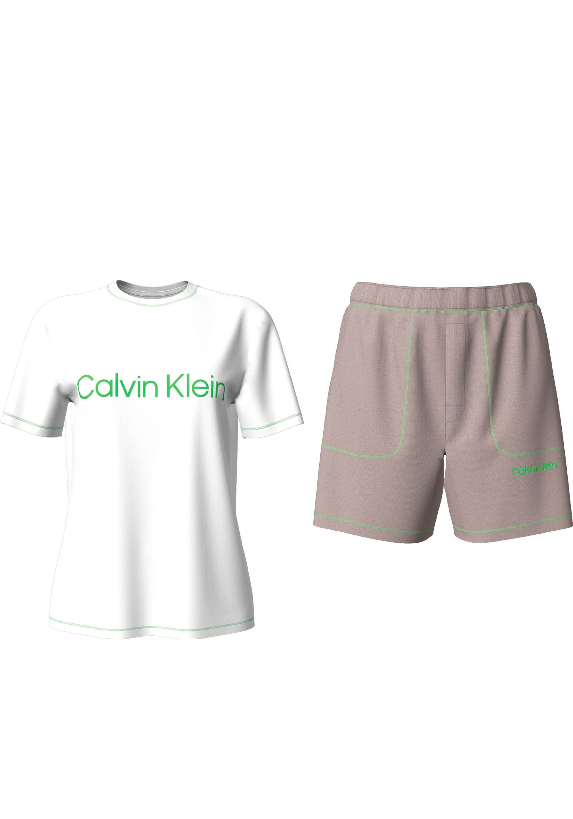 Calvin Klein Underwear Schlafanzug »S/S SLEEP SET«, (2 tlg.) von Calvin Klein Underwear