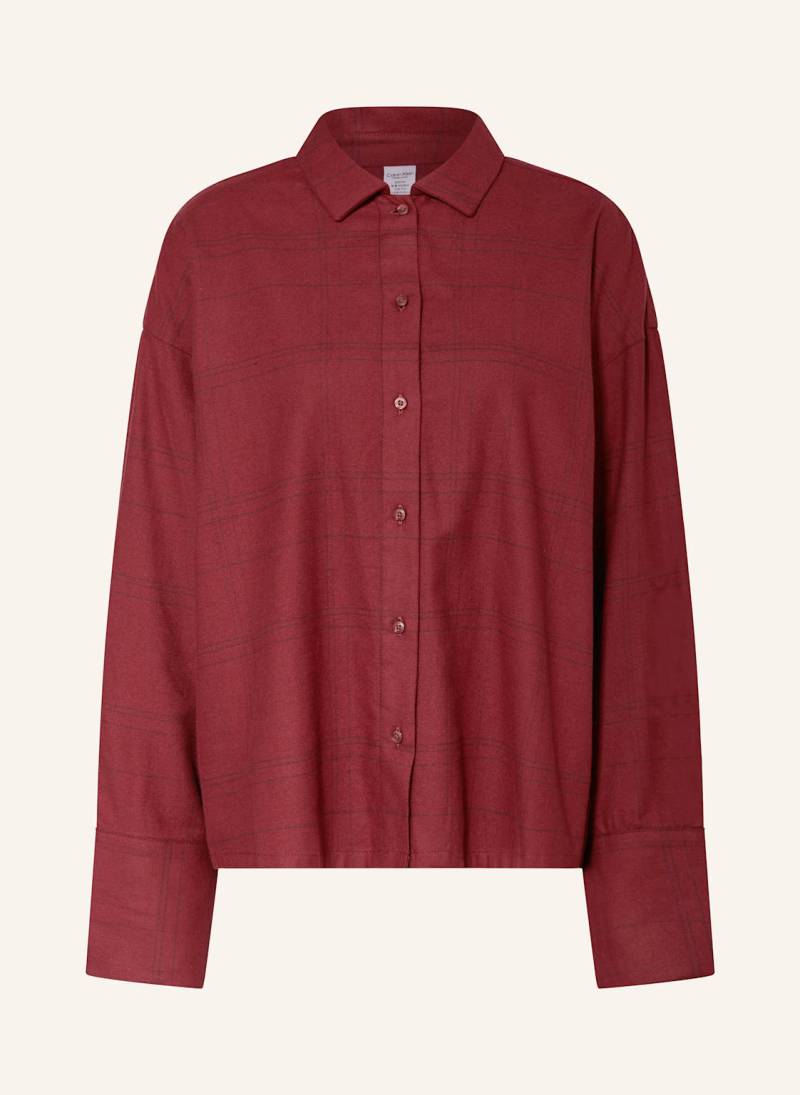 Calvin Klein Schlafshirt Aus Flanell rot von Calvin Klein