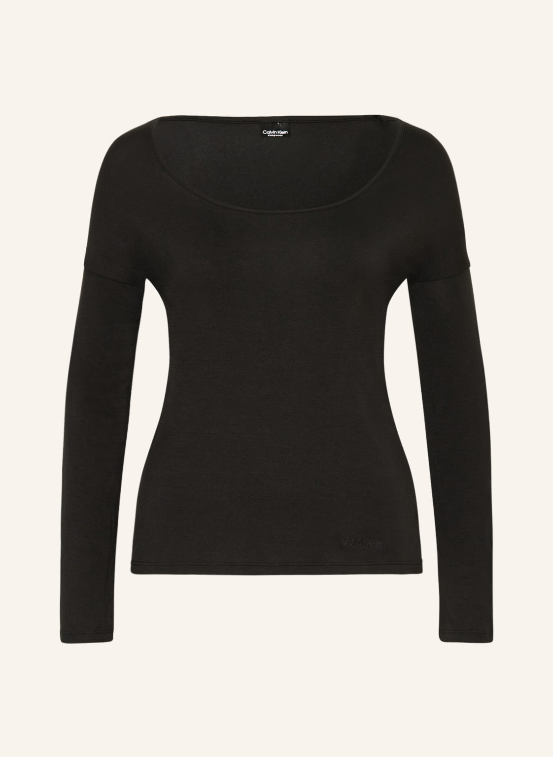 Calvin Klein Schlafshirt Intrinsic schwarz von Calvin Klein