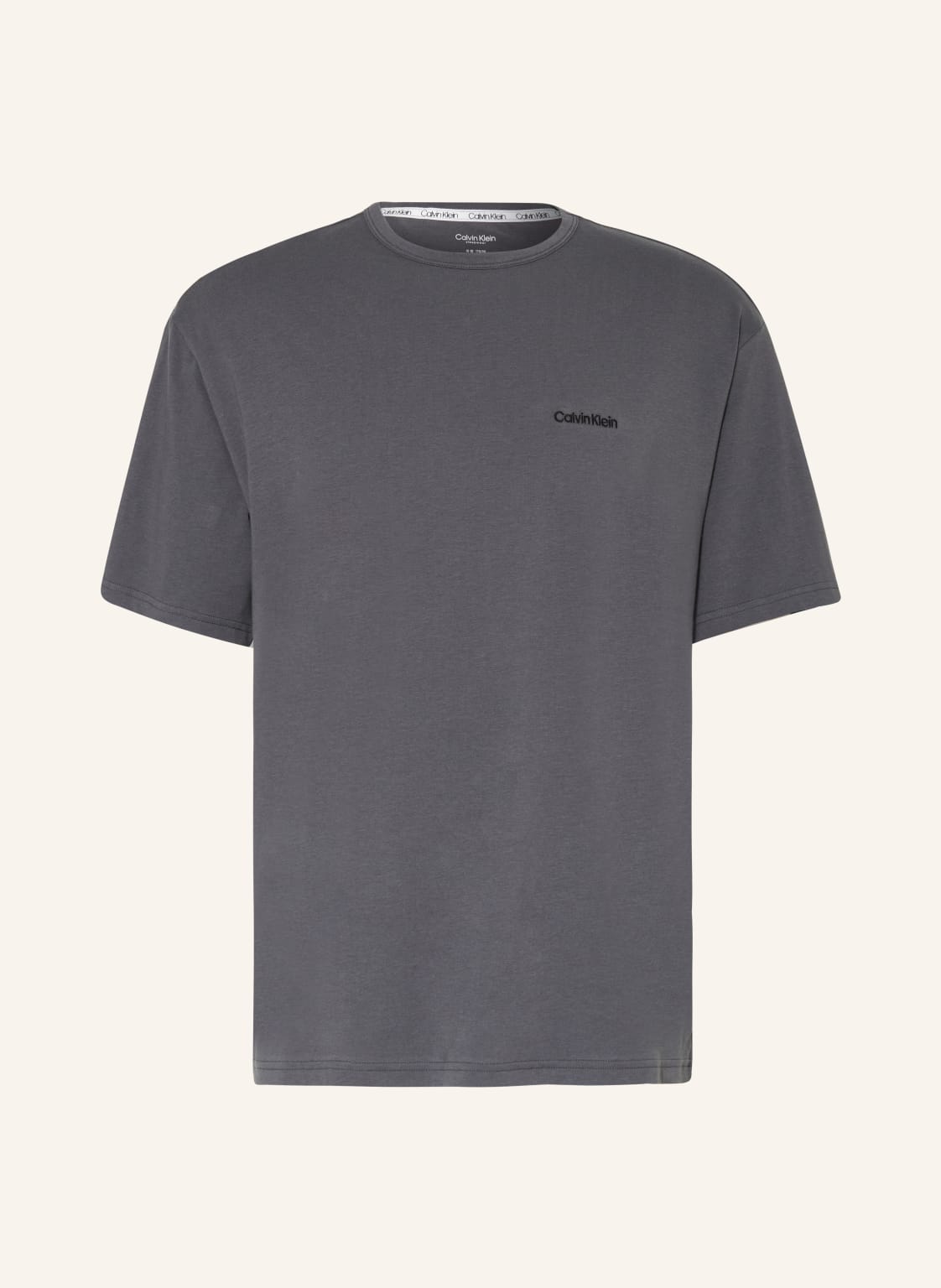 Calvin Klein Schlafshirt Modern Cotton grau von Calvin Klein