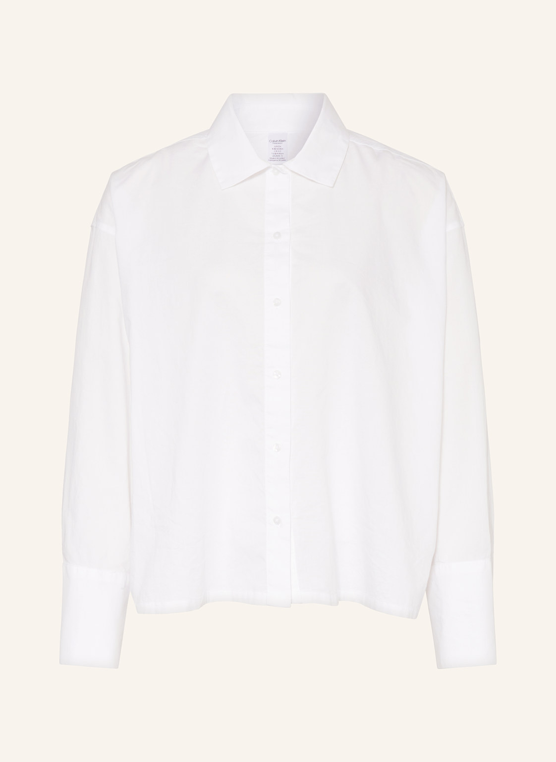 Calvin Klein Schlafshirt weiss von Calvin Klein