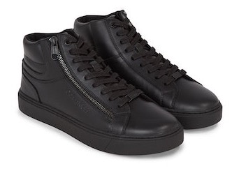 Calvin Klein Schnürboots »HIGH TOP LACE UP W/ZIP RUBB« von Calvin Klein