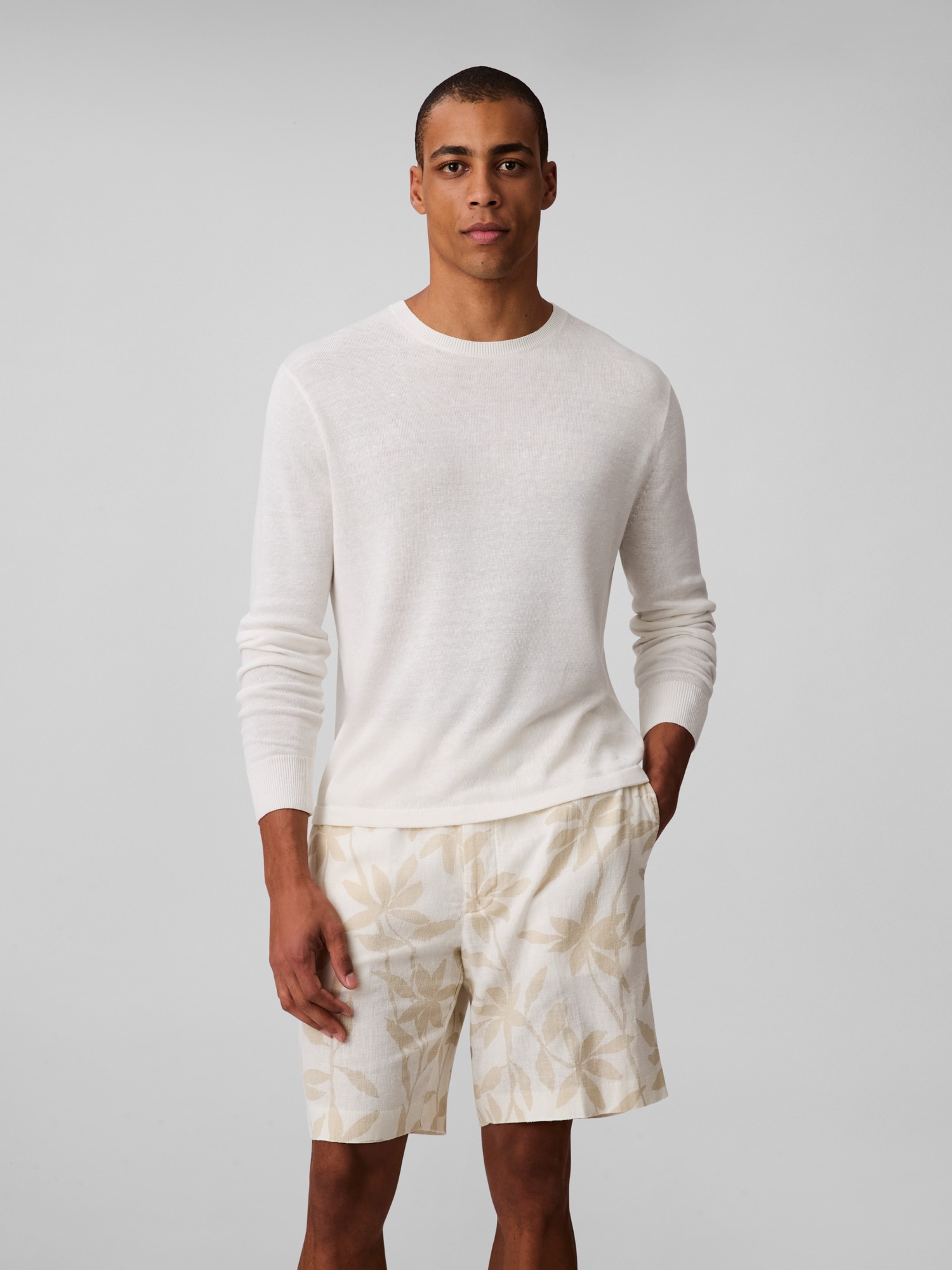 Calvin Klein Shorts »LINEN AOP PULL ON SHORT«, Mit elastischem Bund Calvin Klein Shorts »LINEN AOP PULL ON SHORT«, Mit elastischem Bund von Calvin Klein