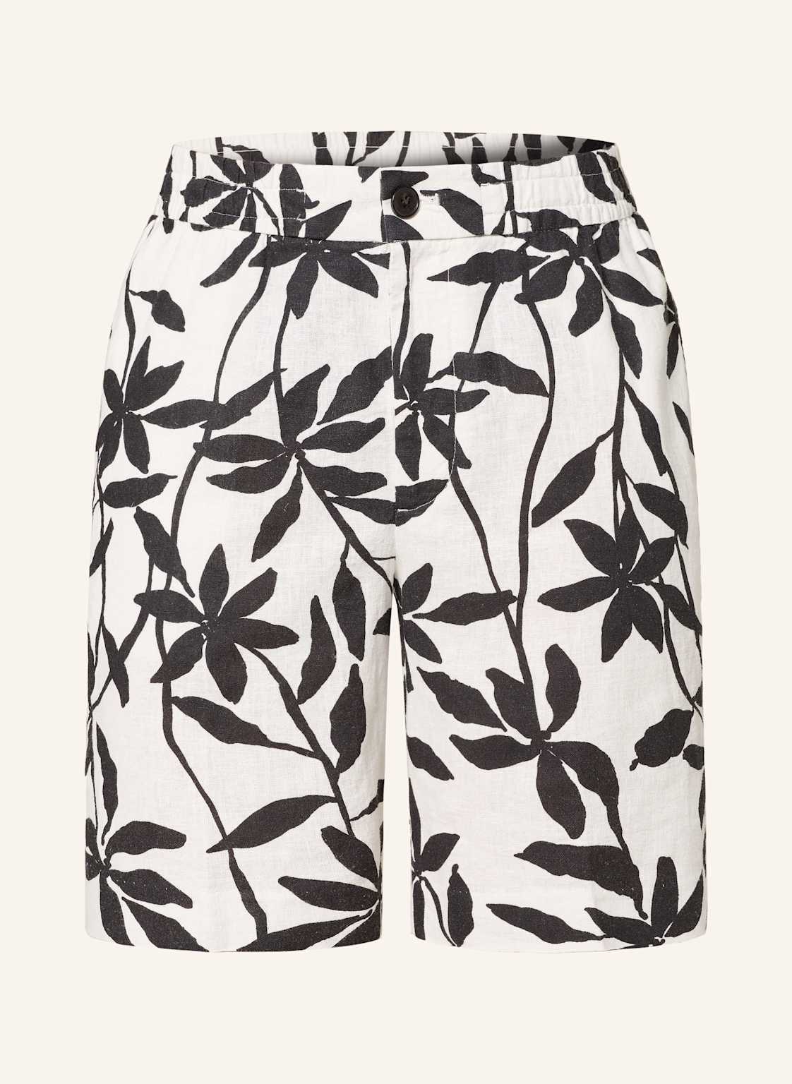 Calvin Klein Shorts Mit Leinen schwarz von Calvin Klein
