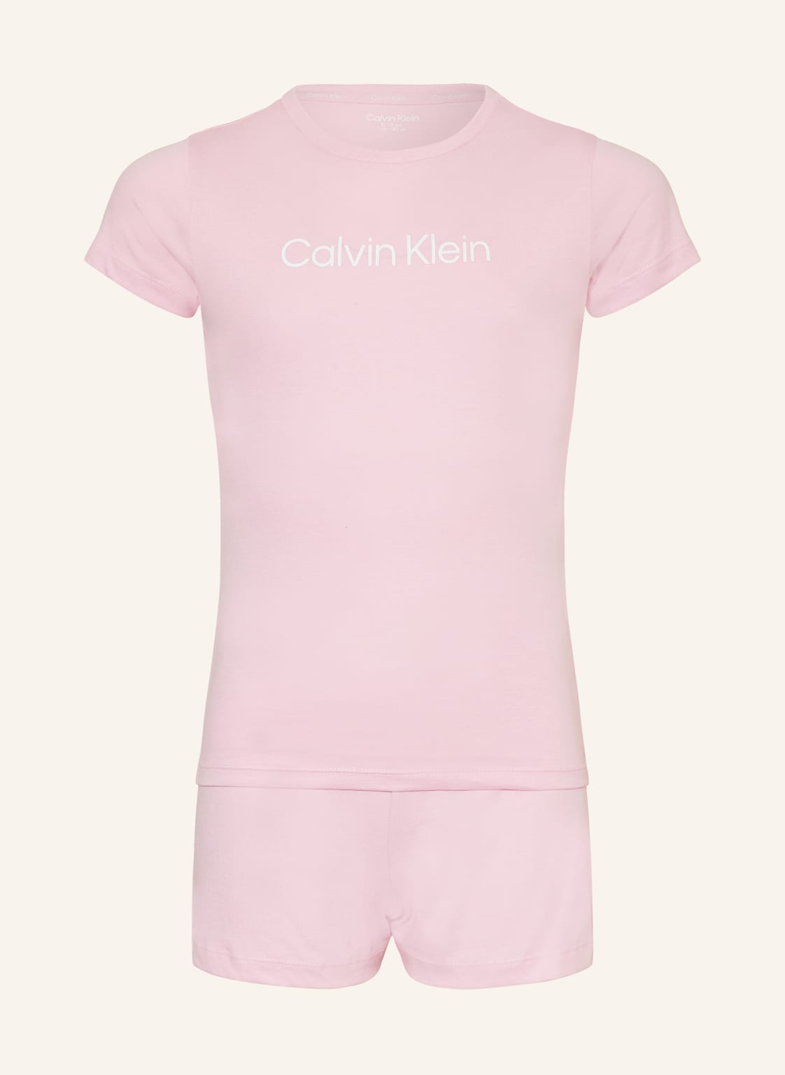 Calvin Klein Shorty-Schlafanzug rosa von Calvin Klein