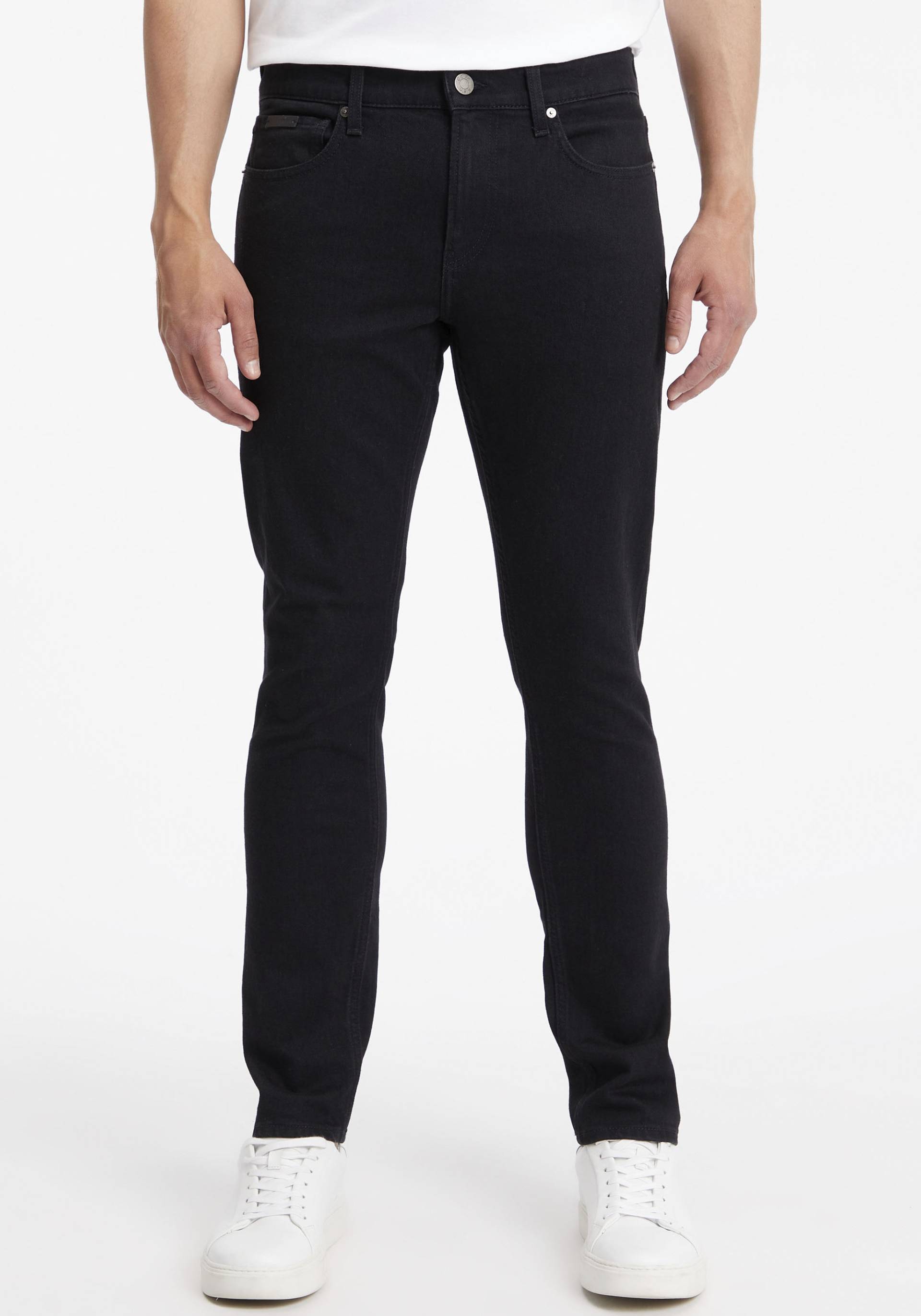 Calvin Klein Slim-fit-Jeans »SLIM FIT RINSE BLACK«, im 5-Pocket-Style von Calvin Klein