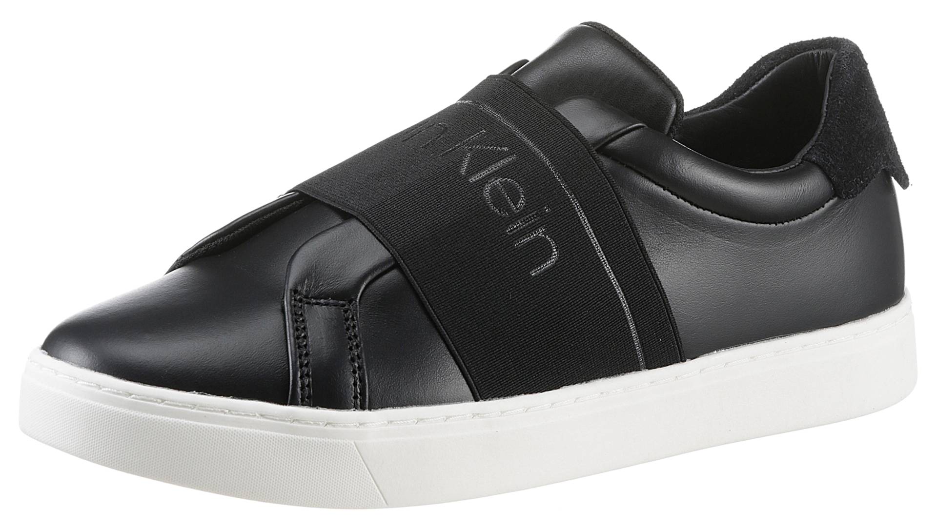 Calvin Klein Slip-On Sneaker »COLE W 11L1 *I«, mit elastischem Gummiband mit Logo von Calvin Klein