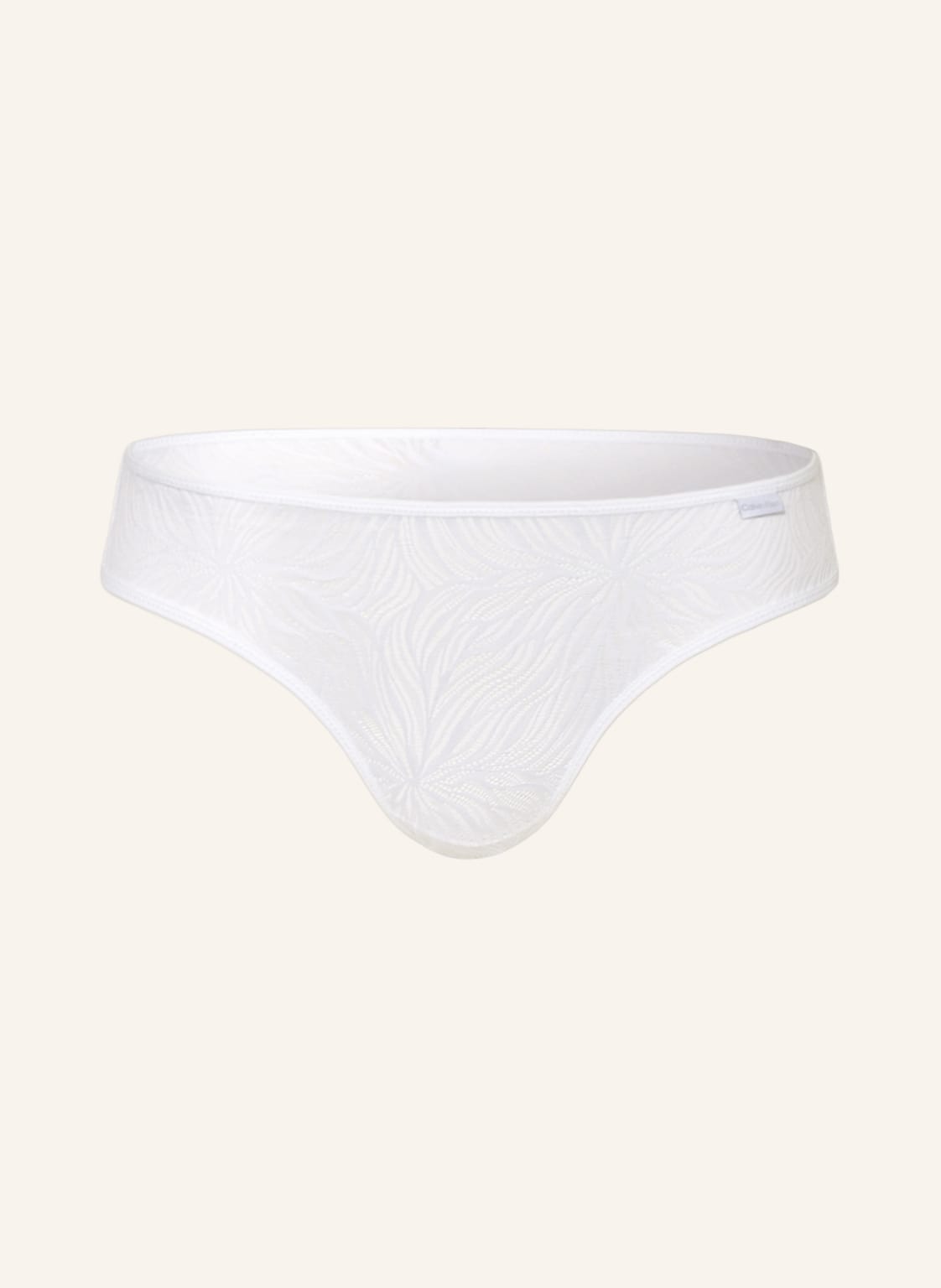 Calvin Klein Slip Sheer Marquisette weiss von Calvin Klein