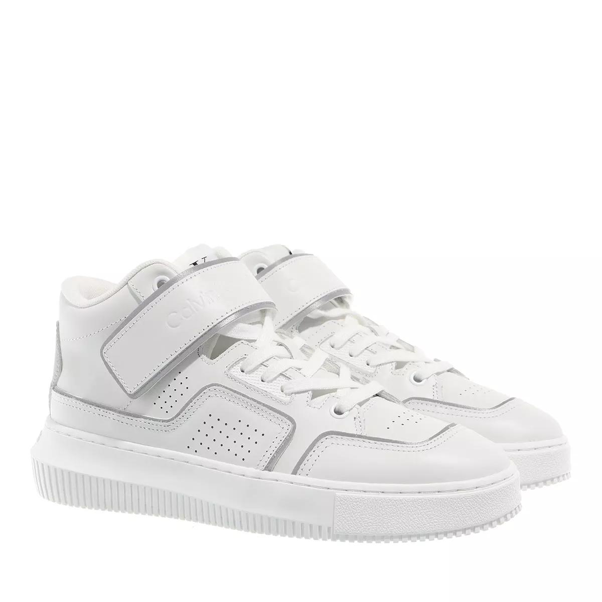 Calvin Klein Sneaker - Chunky Cupsole Laceup Mid M - Gr. 37 (EU) - in Weiß - für Damen von Calvin Klein