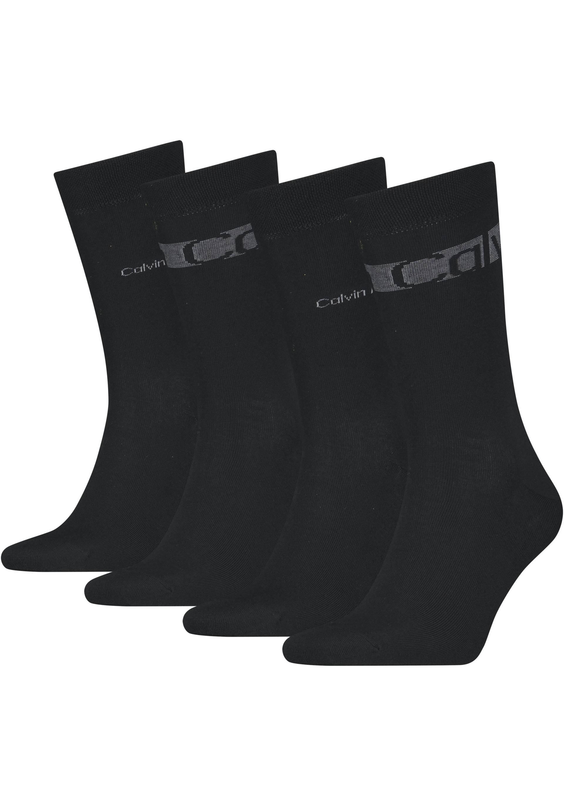 Calvin Klein Socken »CK MEN SOCK 4P STRIPES«, (Packung, 4 Paar) von Calvin Klein