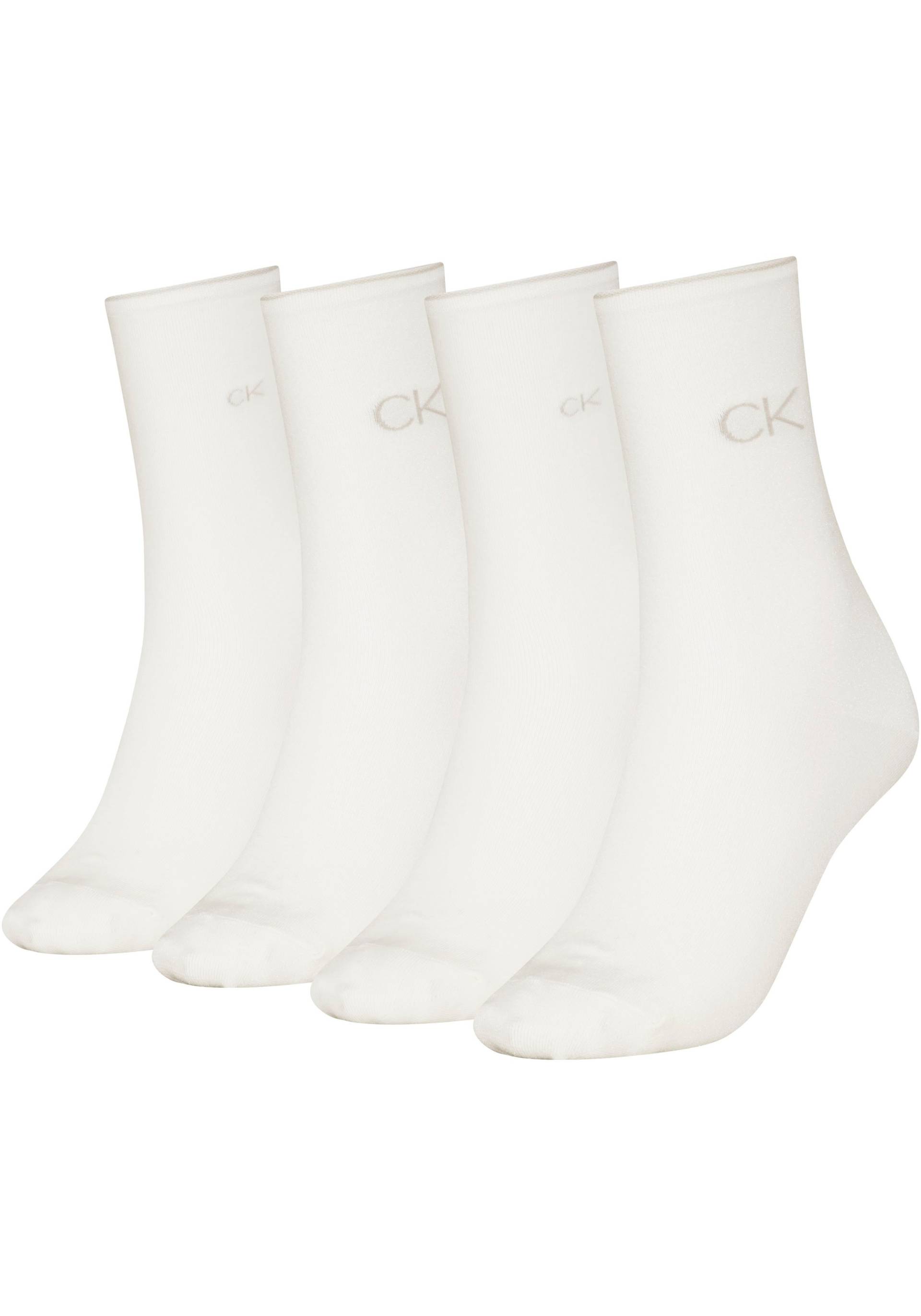 Calvin Klein Socken »CK WOMEN SOCK 4P IRIDESCENT«, (Packung, 4 Paar) von Calvin Klein