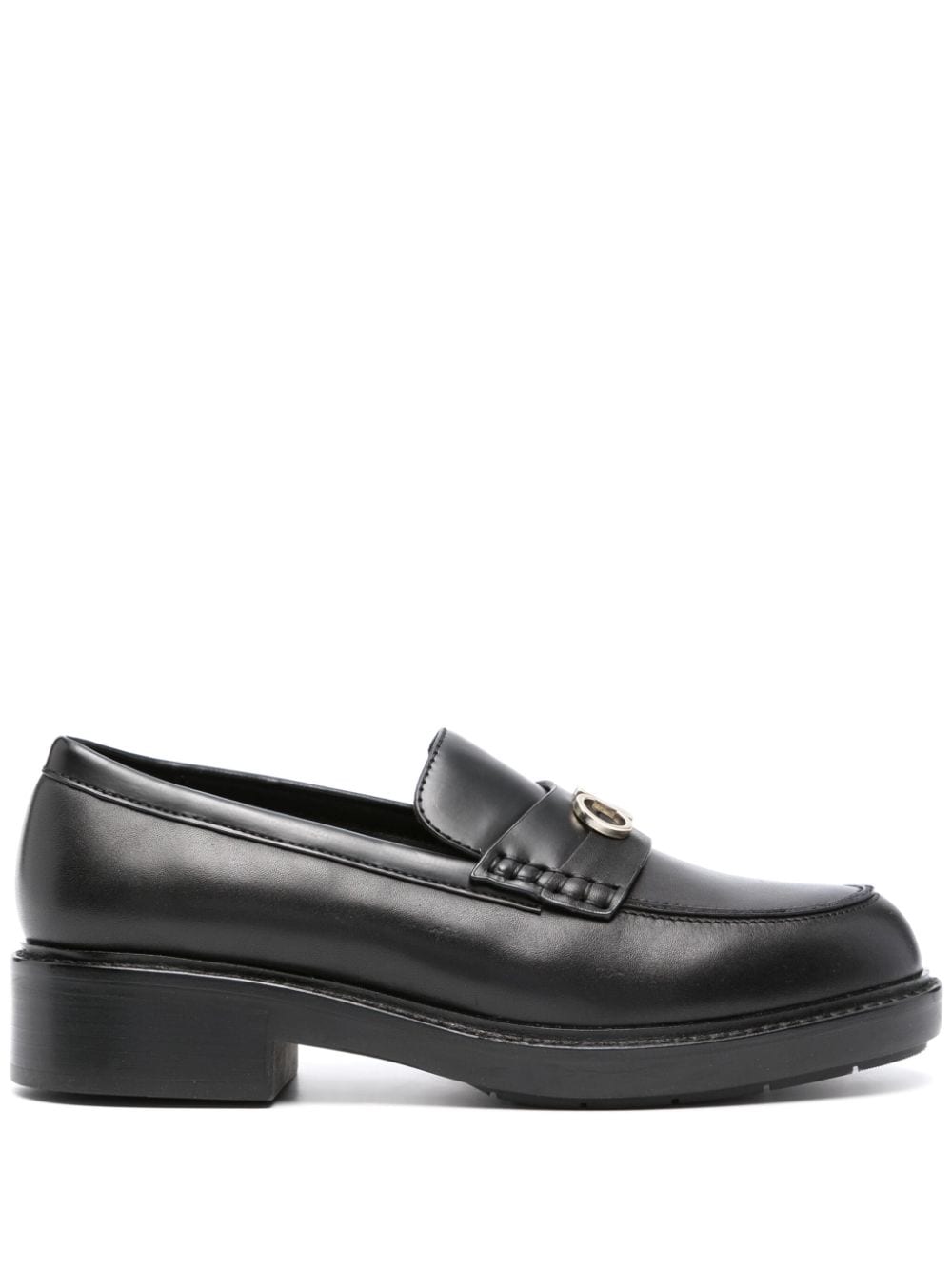 Calvin Klein Sole 35mm leather loafers - Black von Calvin Klein