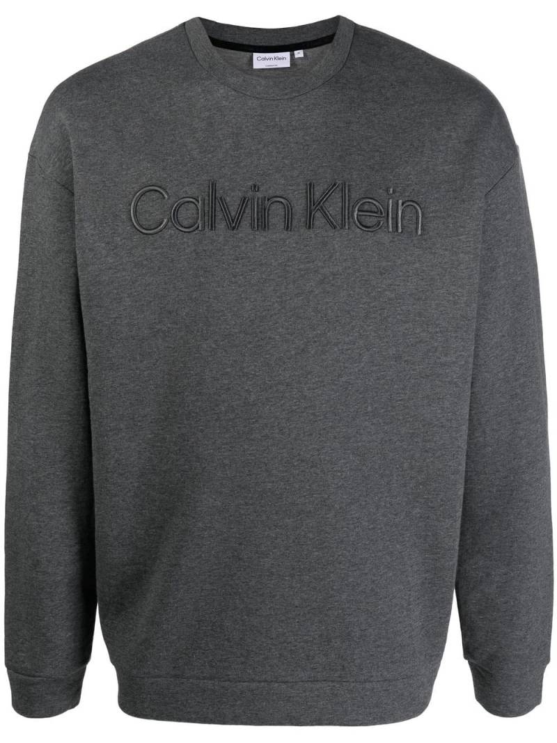 Calvin Klein Spacer embroidered-logo sweatshirt - Grey von Calvin Klein