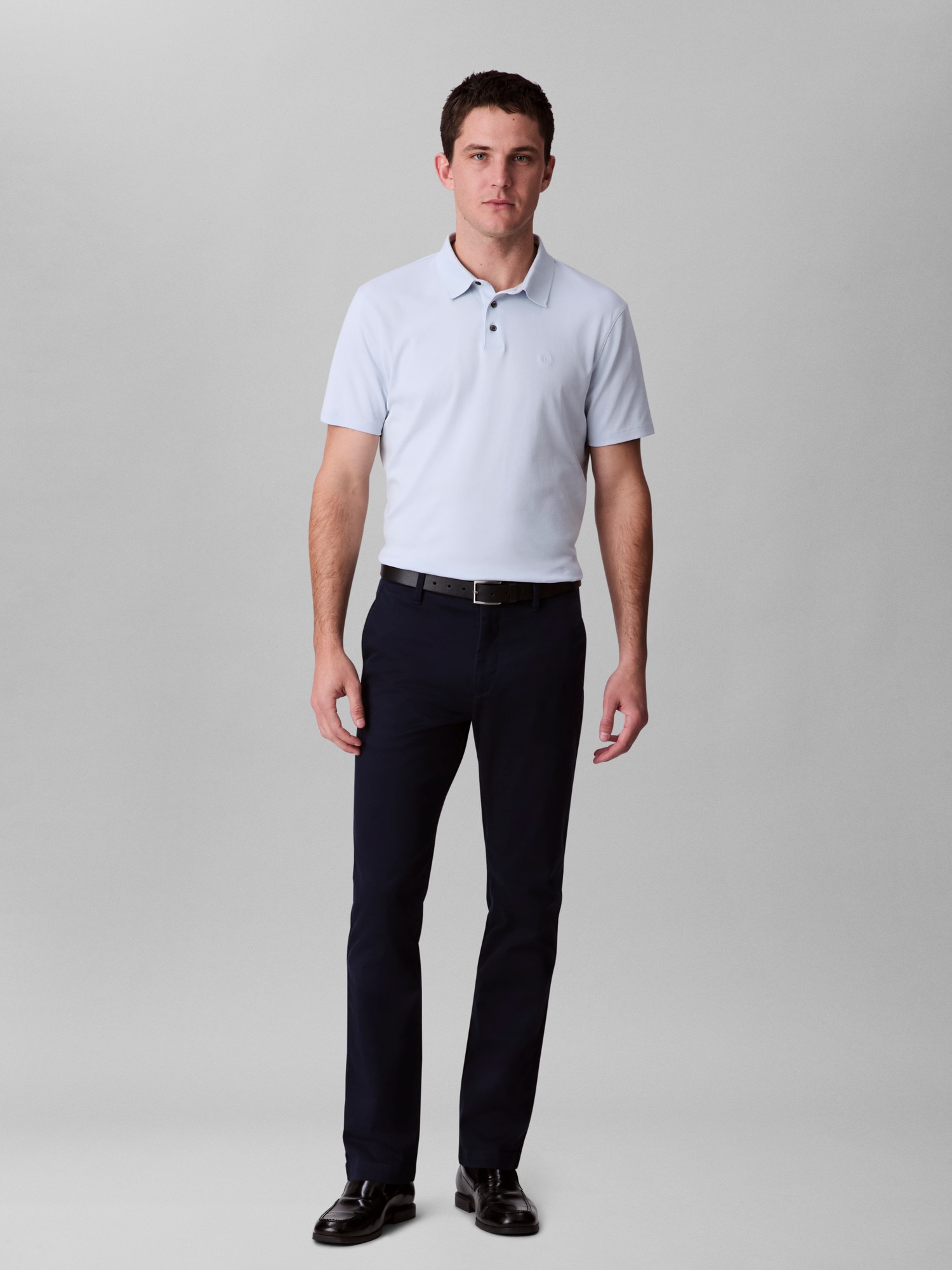 Calvin Klein Stoffhose »SLM CTTN STRTCH CHN«, Mit Gürtelschlaufen von Calvin Klein
