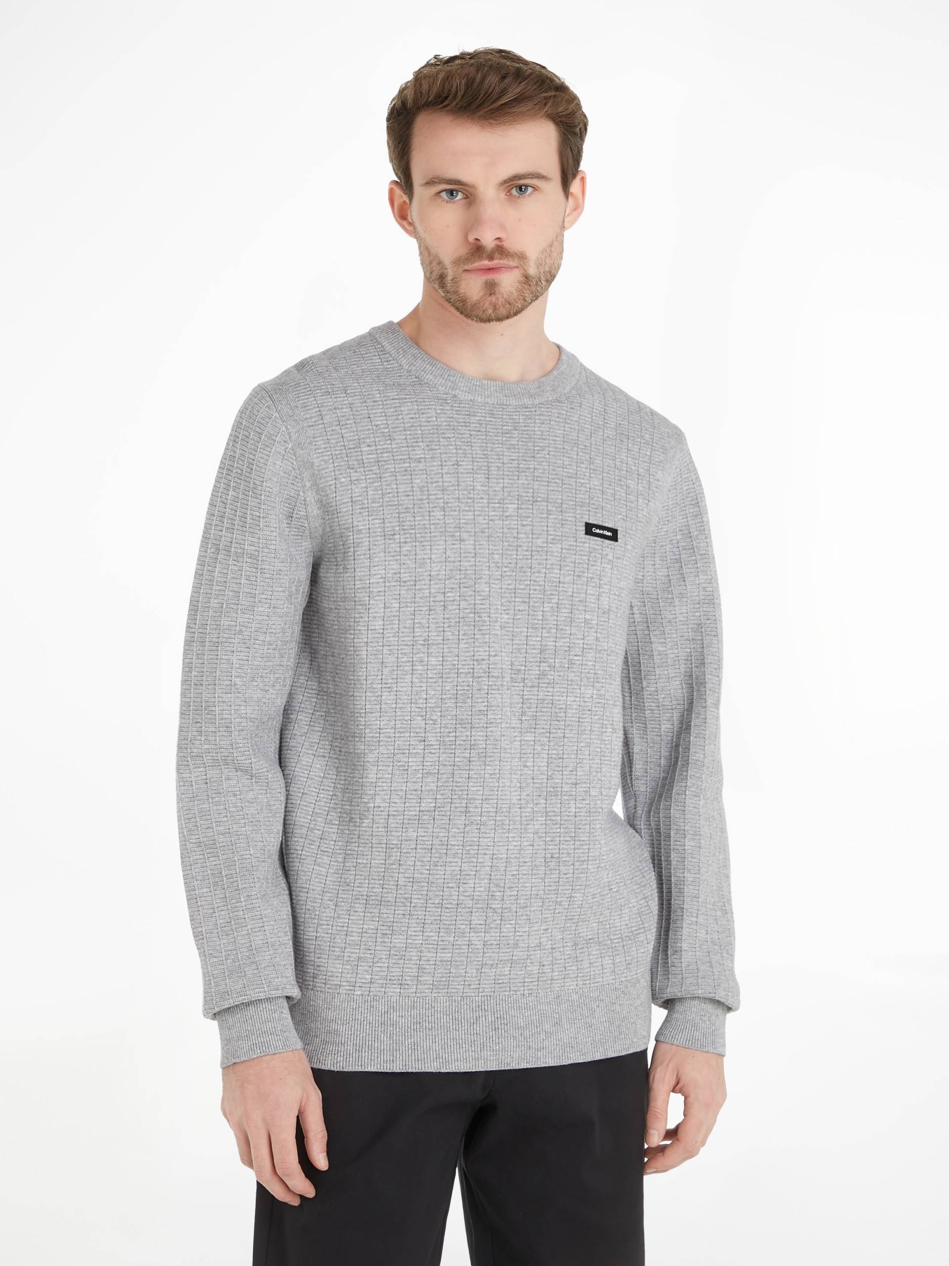 Calvin Klein Strickpullover »STRUCTURE SWEATER« von Calvin Klein