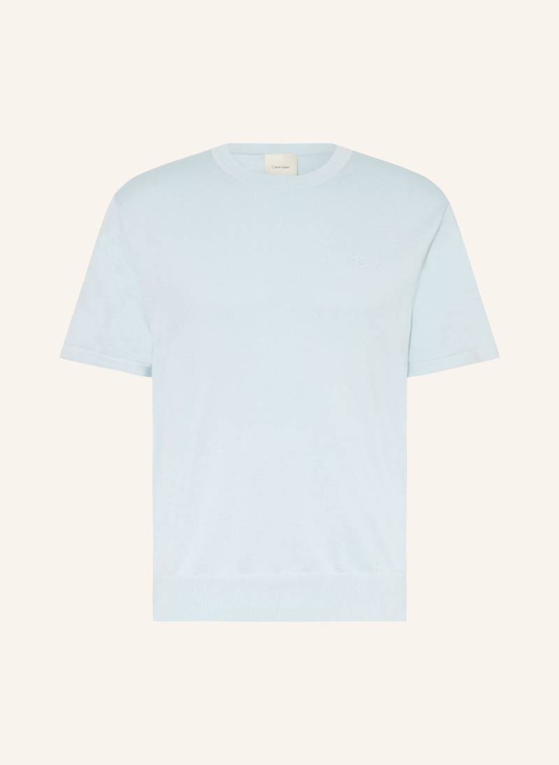 Calvin Klein Strickshirt blau von Calvin Klein