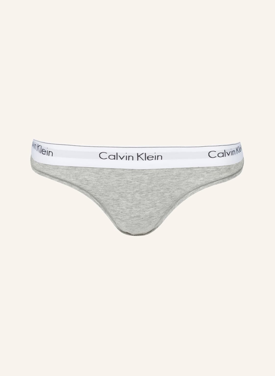 Calvin Klein String Modern Cotton grau von Calvin Klein