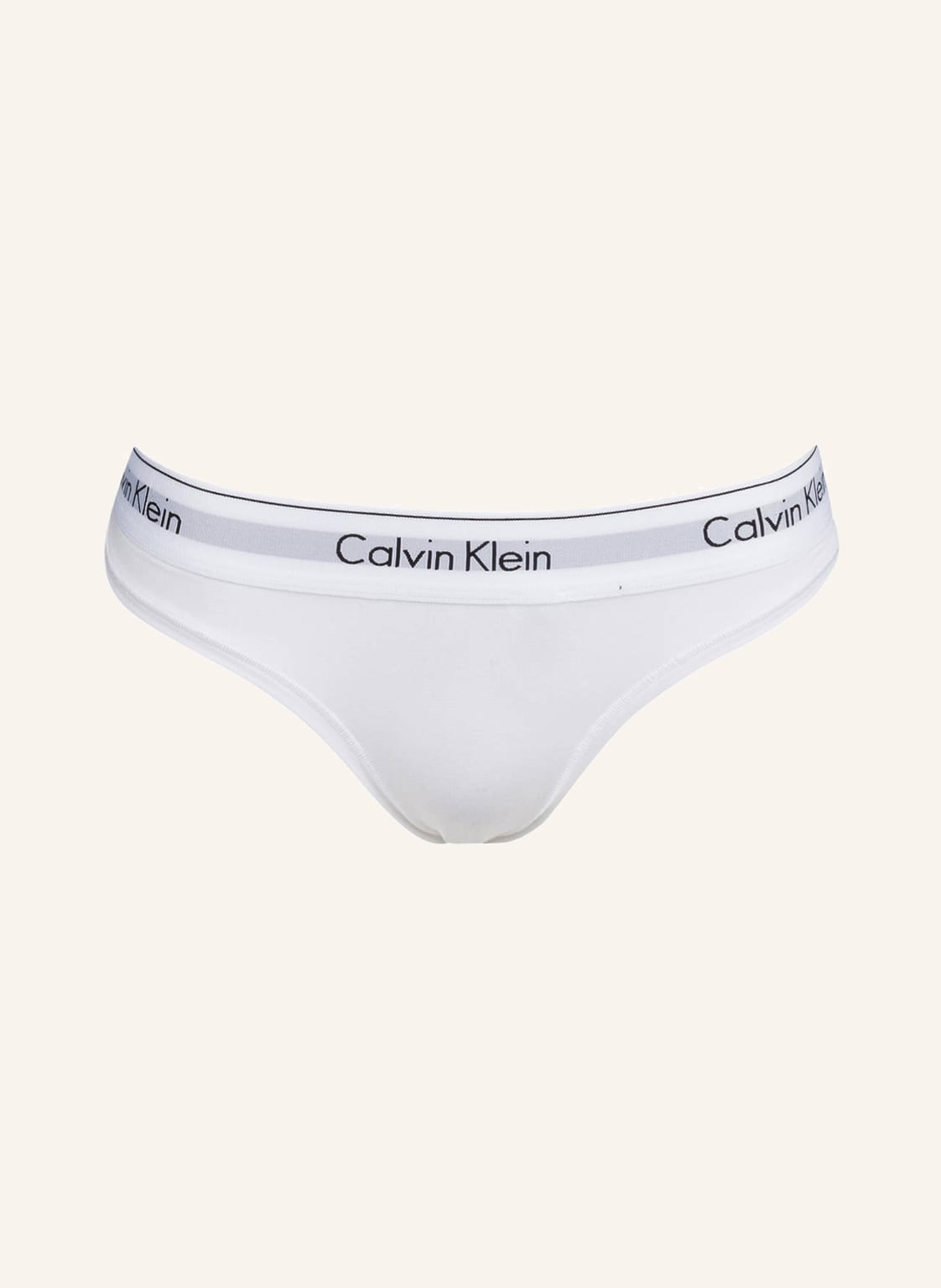 Calvin Klein String Modern Cotton weiss von Calvin Klein