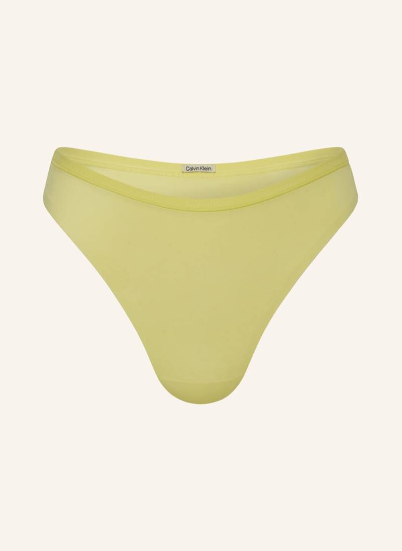 Calvin Klein String Perfectly Fit gelb von Calvin Klein