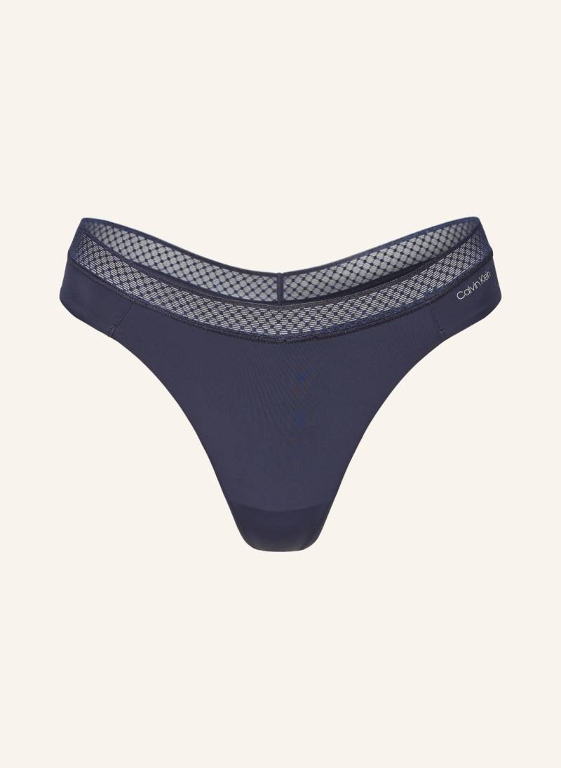 Calvin Klein String Seductive Comfort blau von Calvin Klein