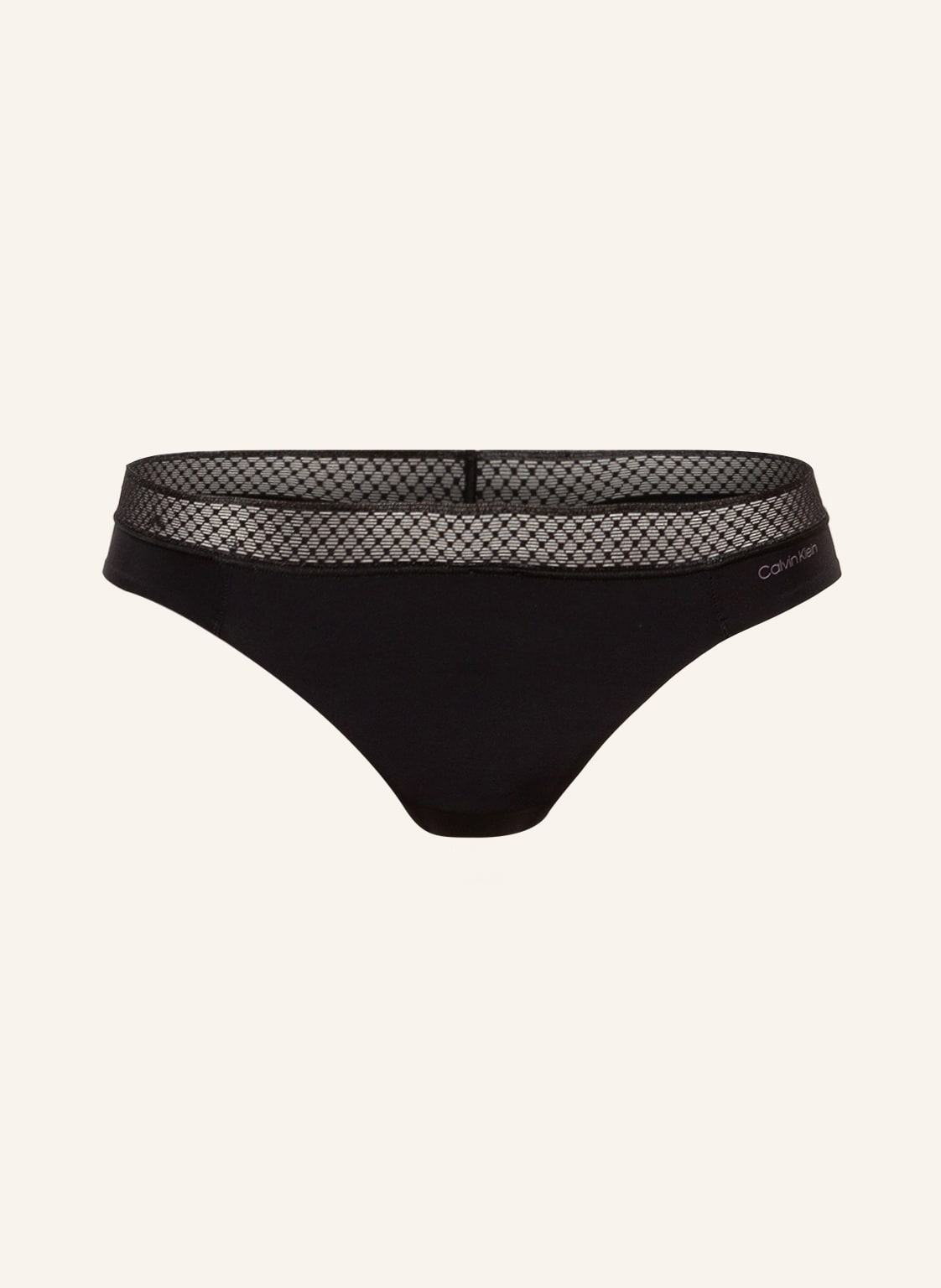 Calvin Klein String Seductive Comfort schwarz von Calvin Klein